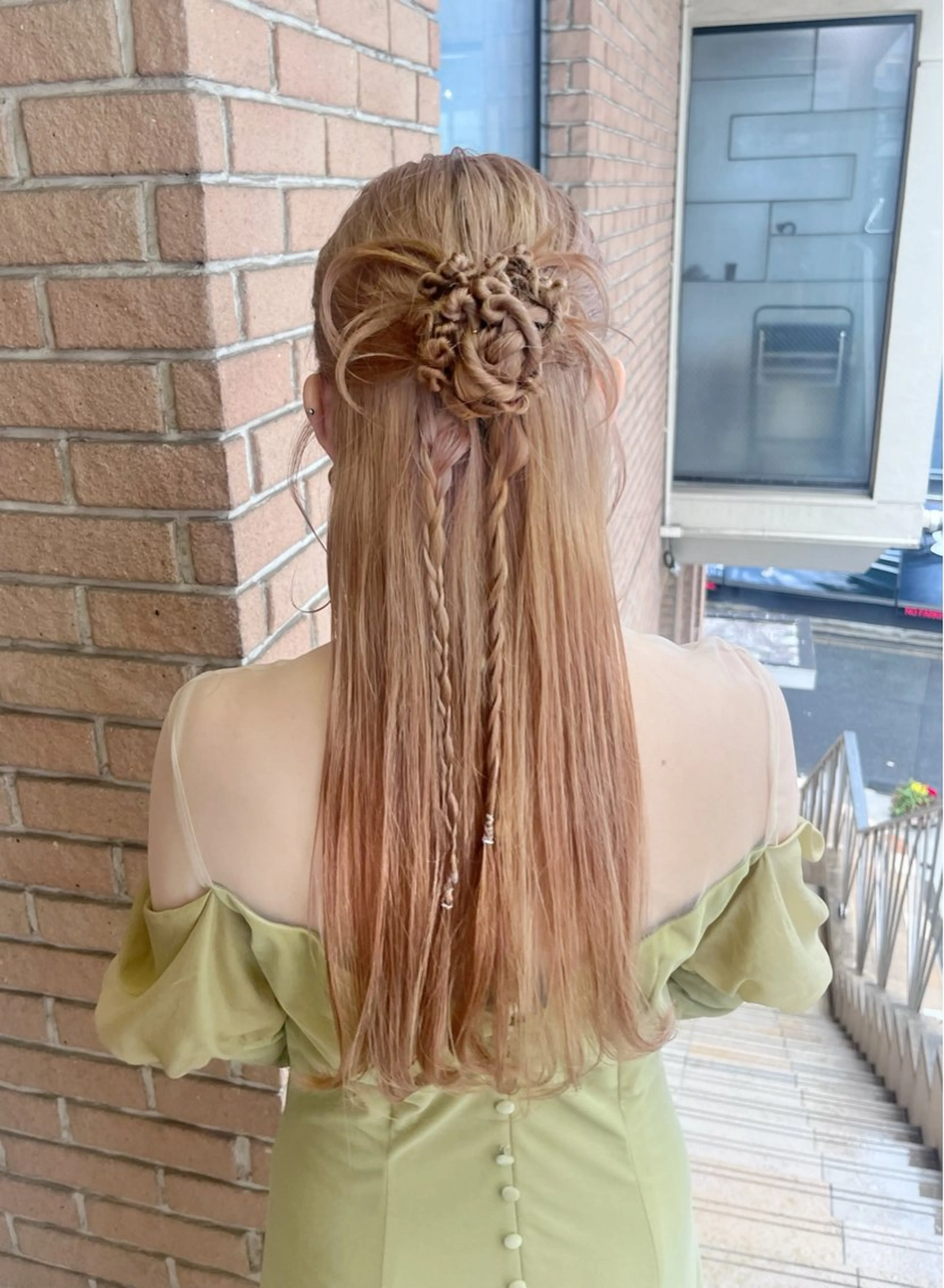 ロング ヘアアレンジ ヘアセット ヘアセット💘 似合わせカラーのヘアスタイル