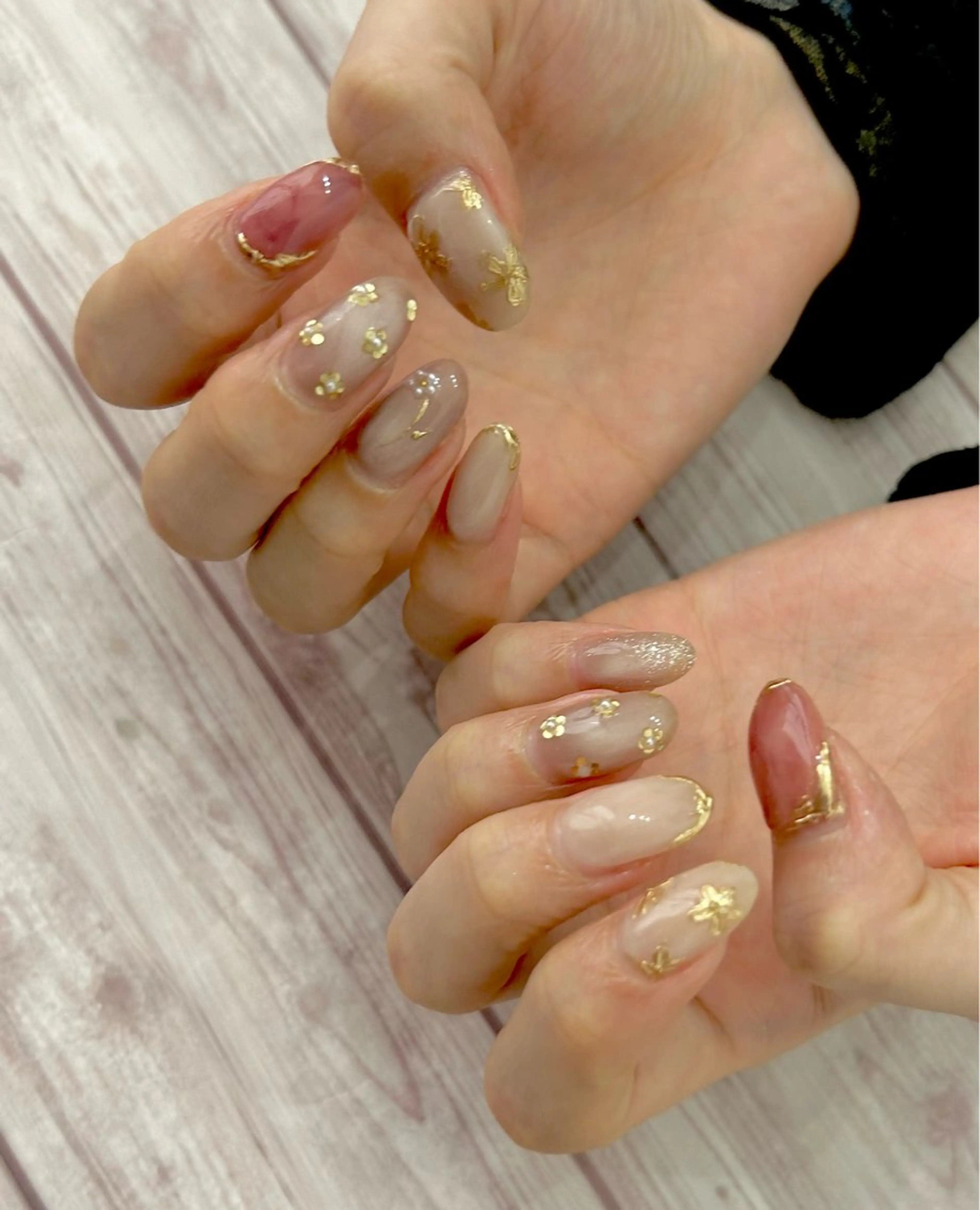 ネイル ハンドネイル MYu Beauty Salon YURIのネイルデザイン