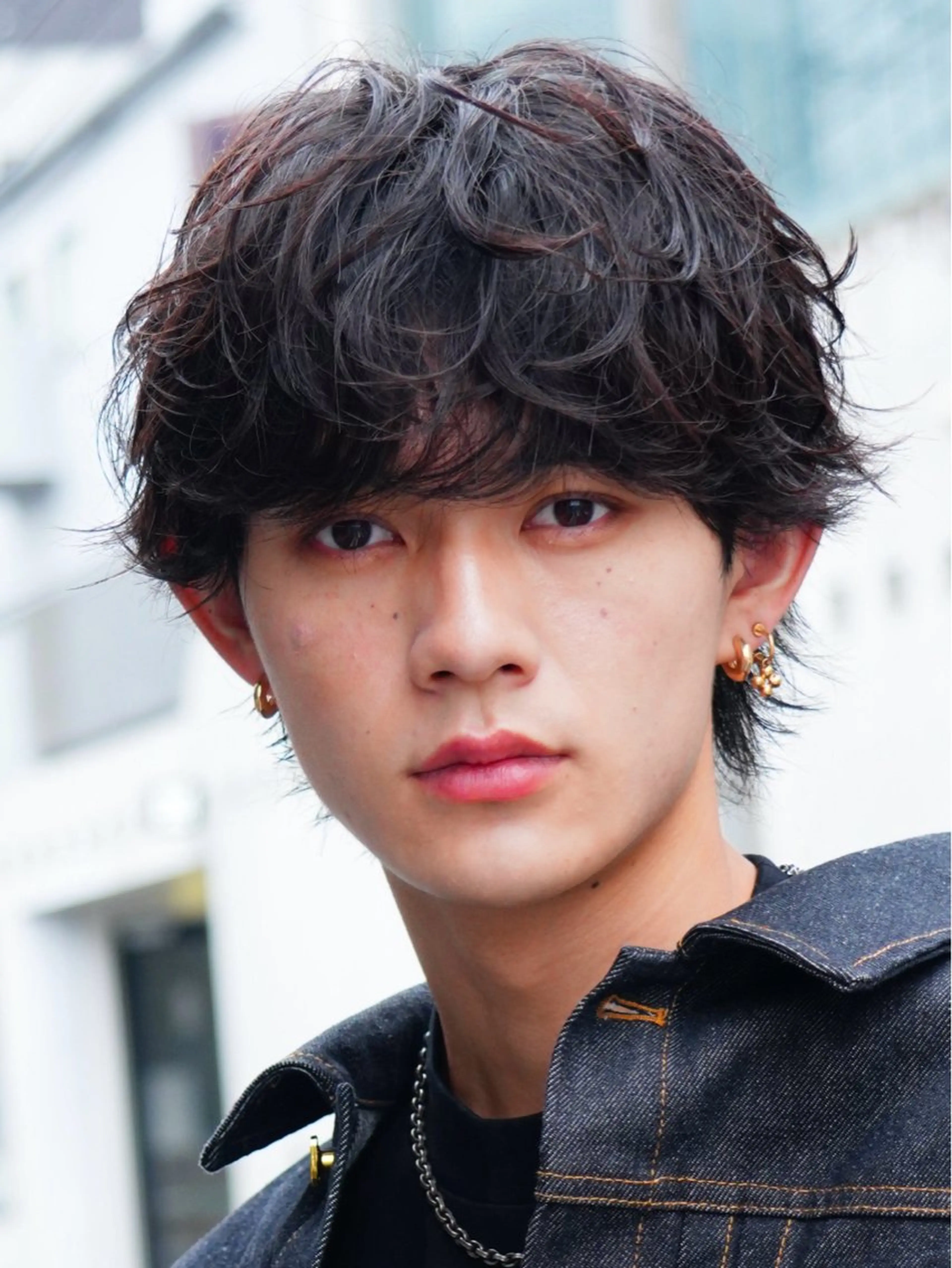 パーマ 原宿波巻きスパイラル パーマTOSHIのヘアスタイル