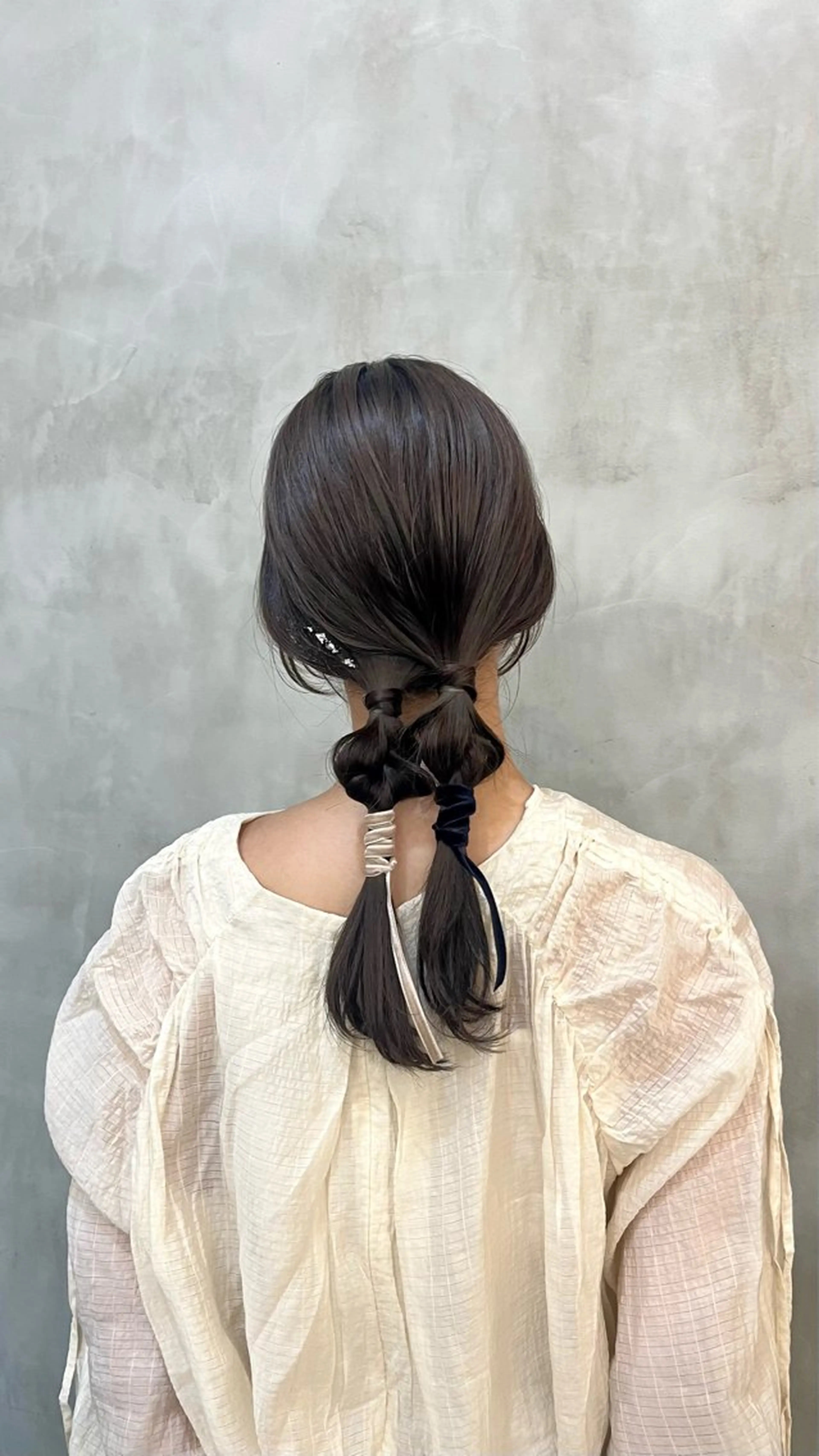 ヘアアレンジ 髪飾り ヘアセット 似合わせパーマ 🪷なりたりみのヘアスタイル