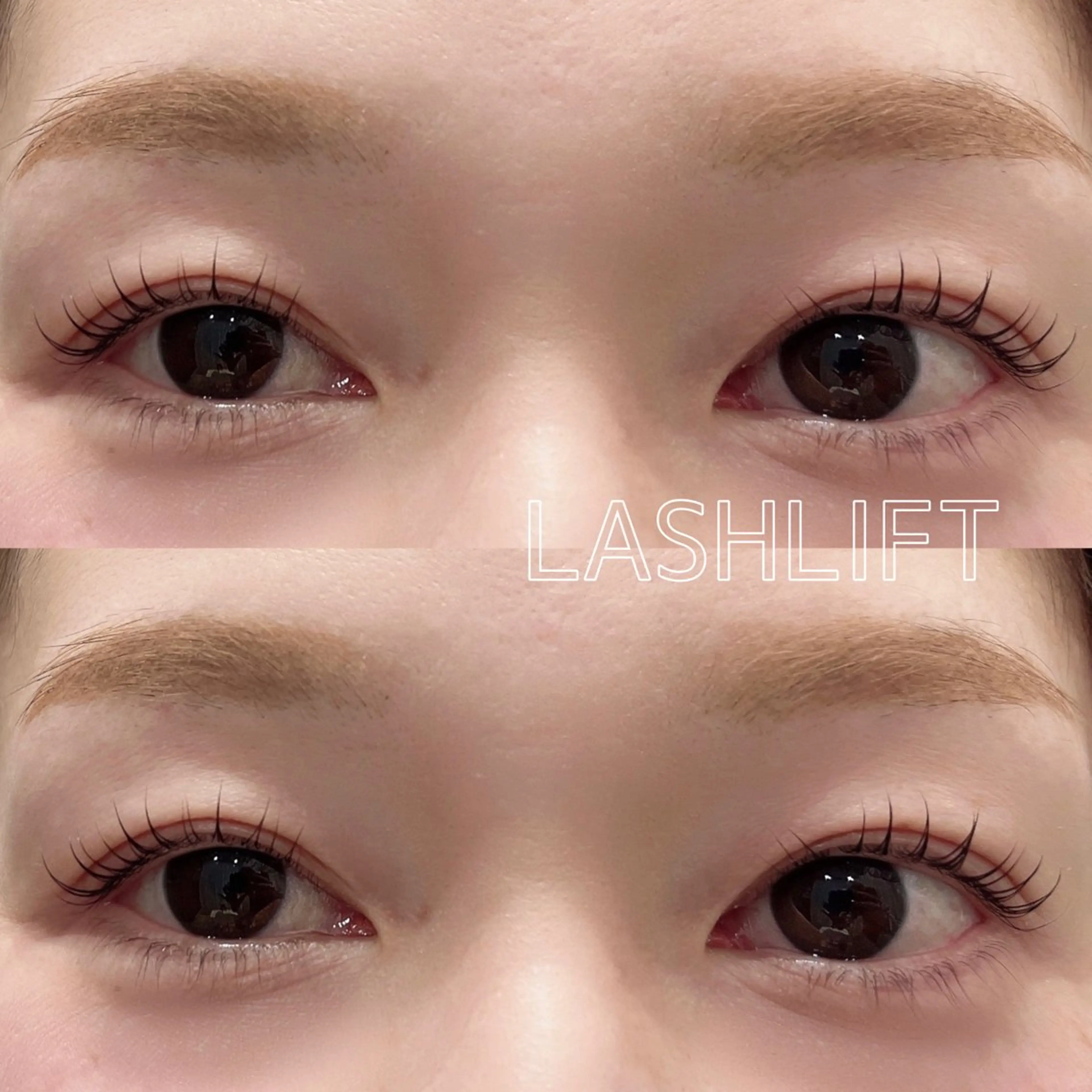 ラッシュリフト×アイブロウWAXの写真