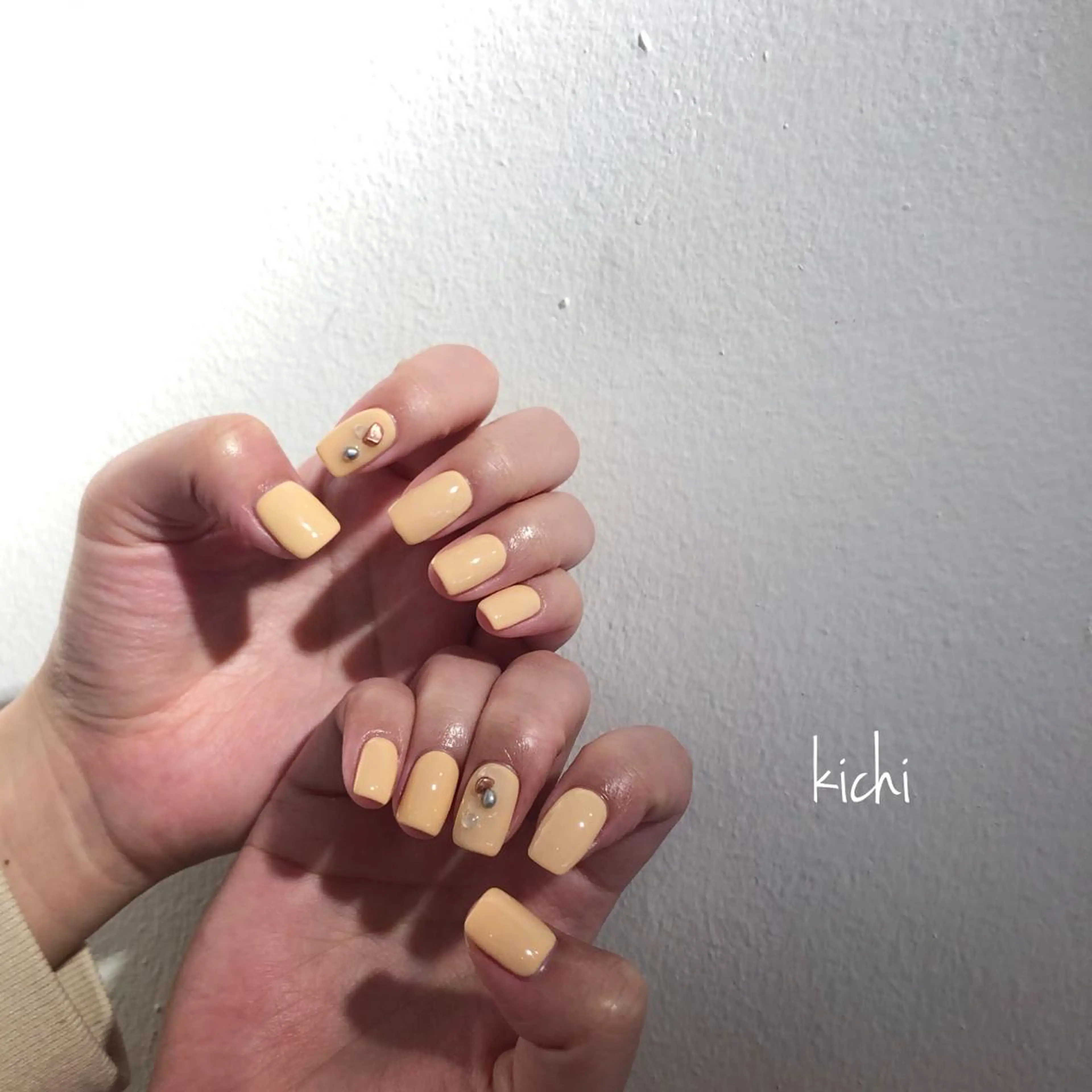ネイル ハンドネイル フットネイル kichi・: *のネイルデザイン