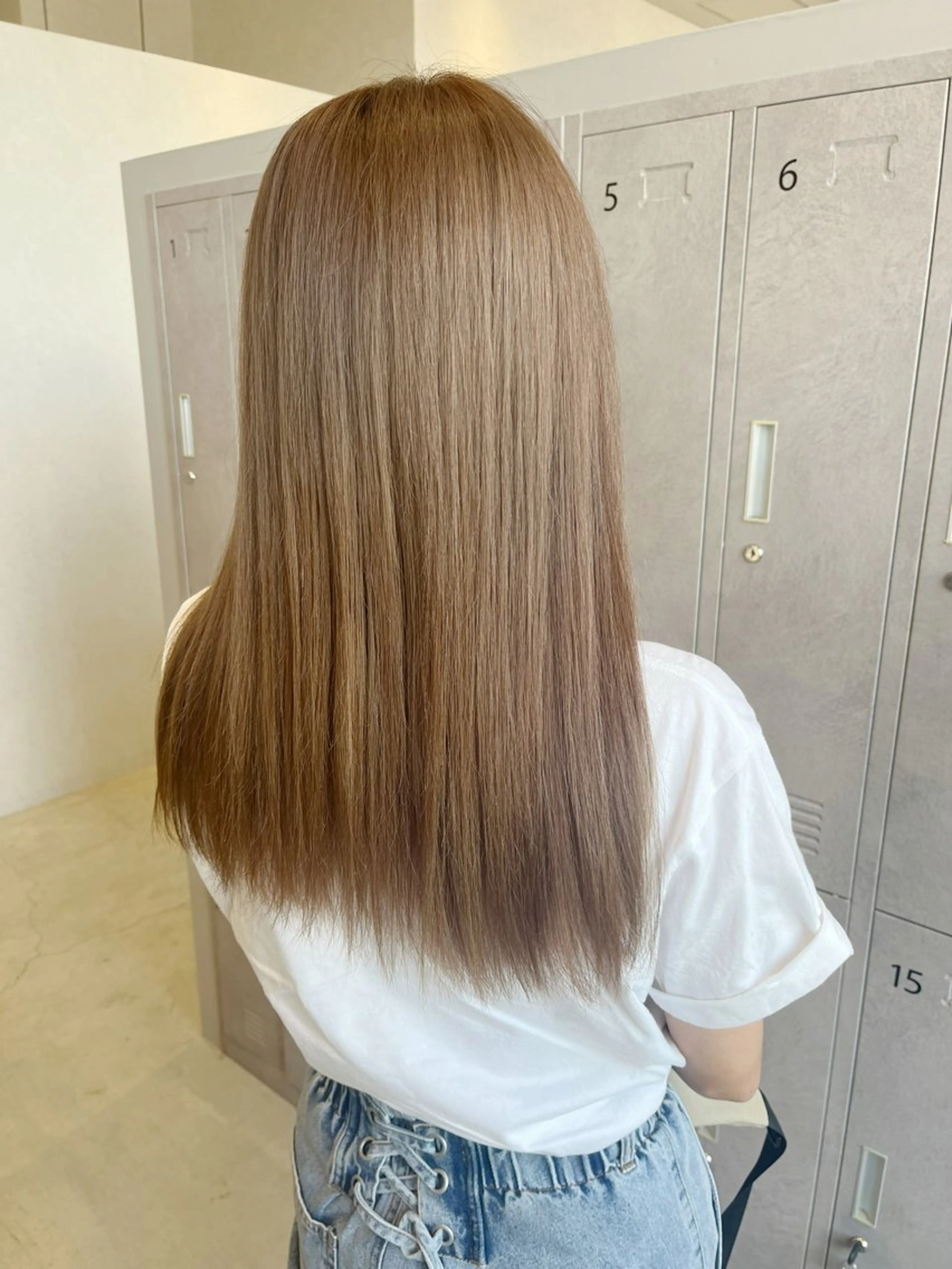 カラー カット ヘアカラー トリートメント 福島 果音のヘアスタイル