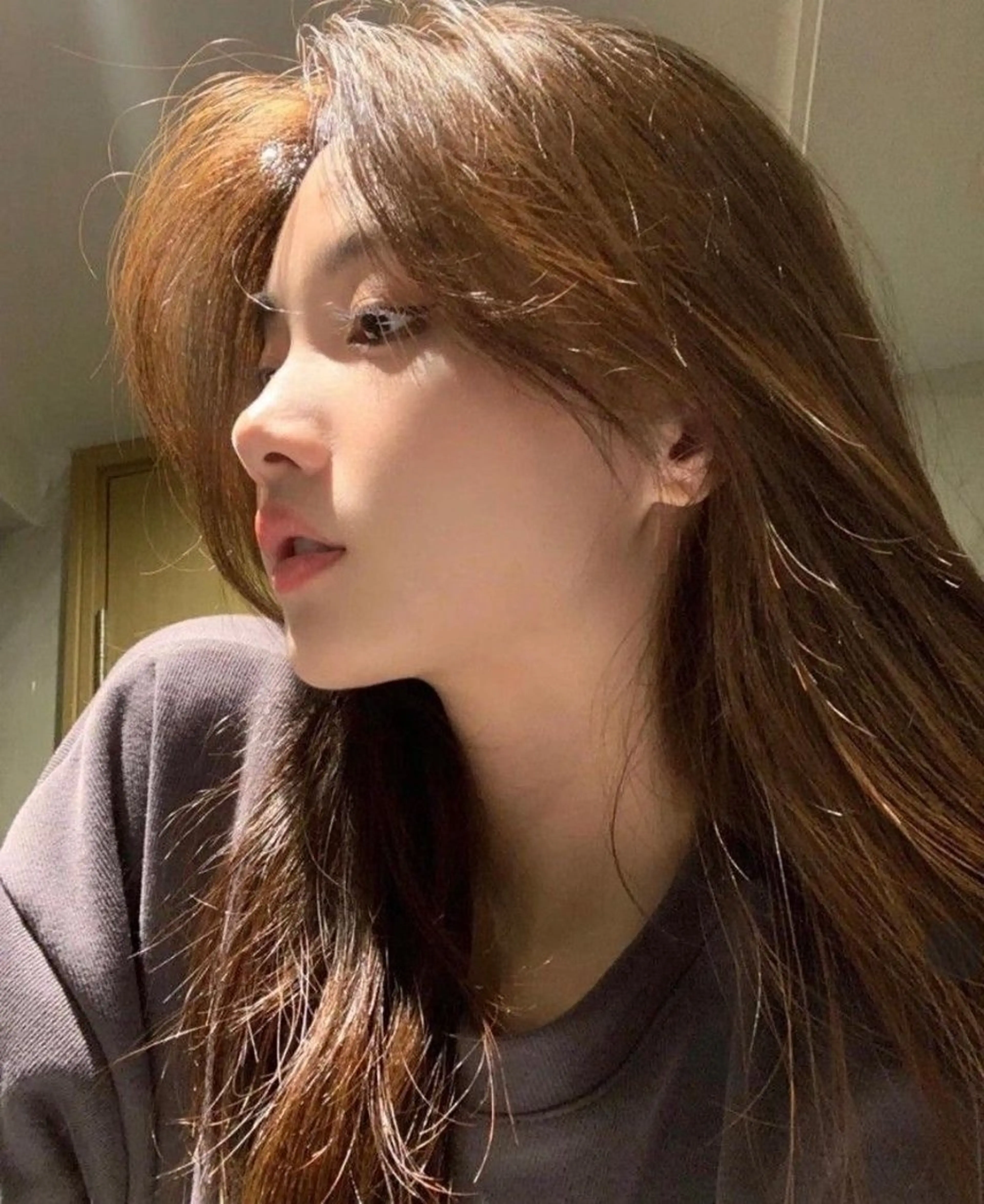 ロング カラー カット ヘアカラー トリートメント 表参道🌿赤み消し カラー/チナツのヘアスタイル