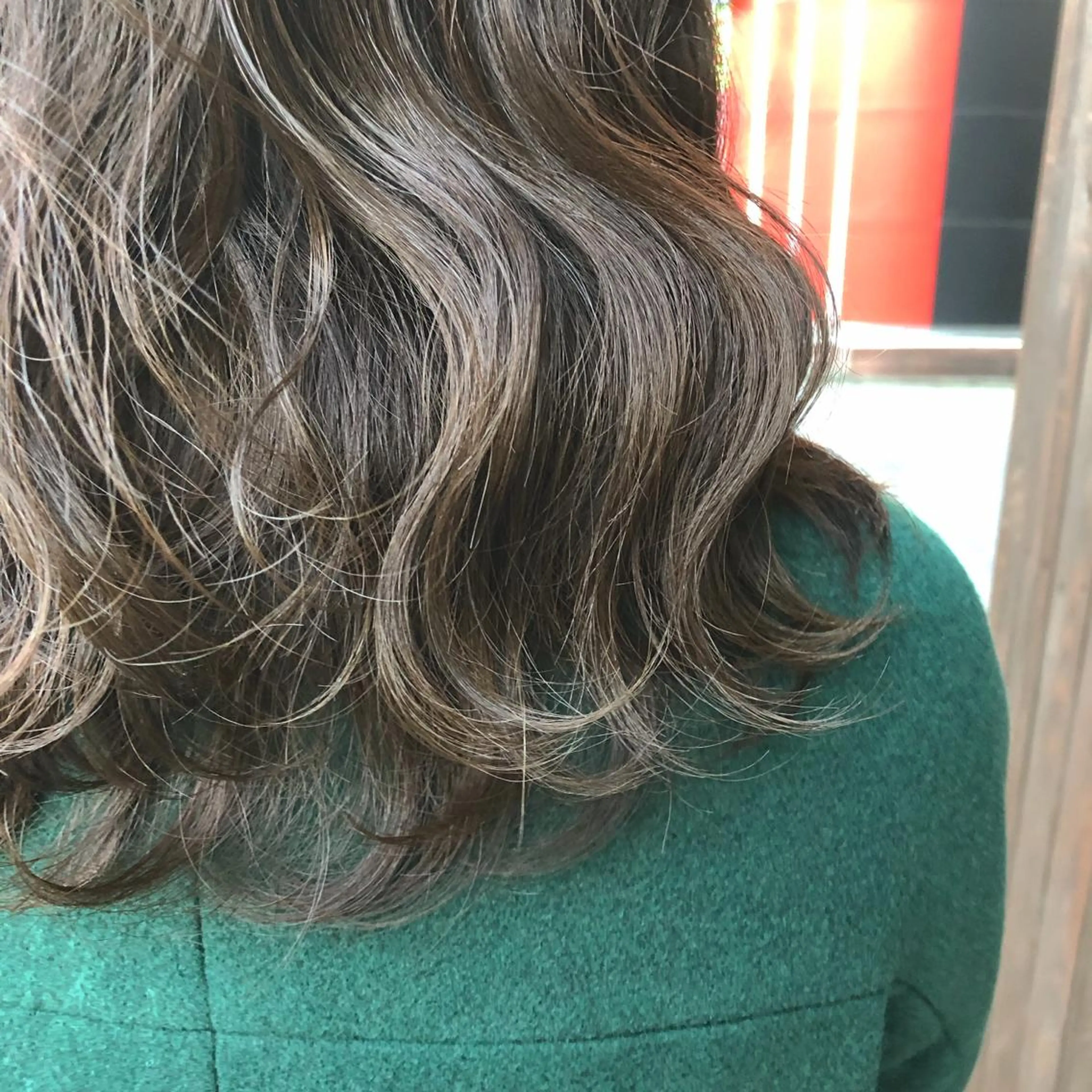 ミディアム カット ヘアカラー レイヤー/高橋 みく /池下/千種のヘアスタイル