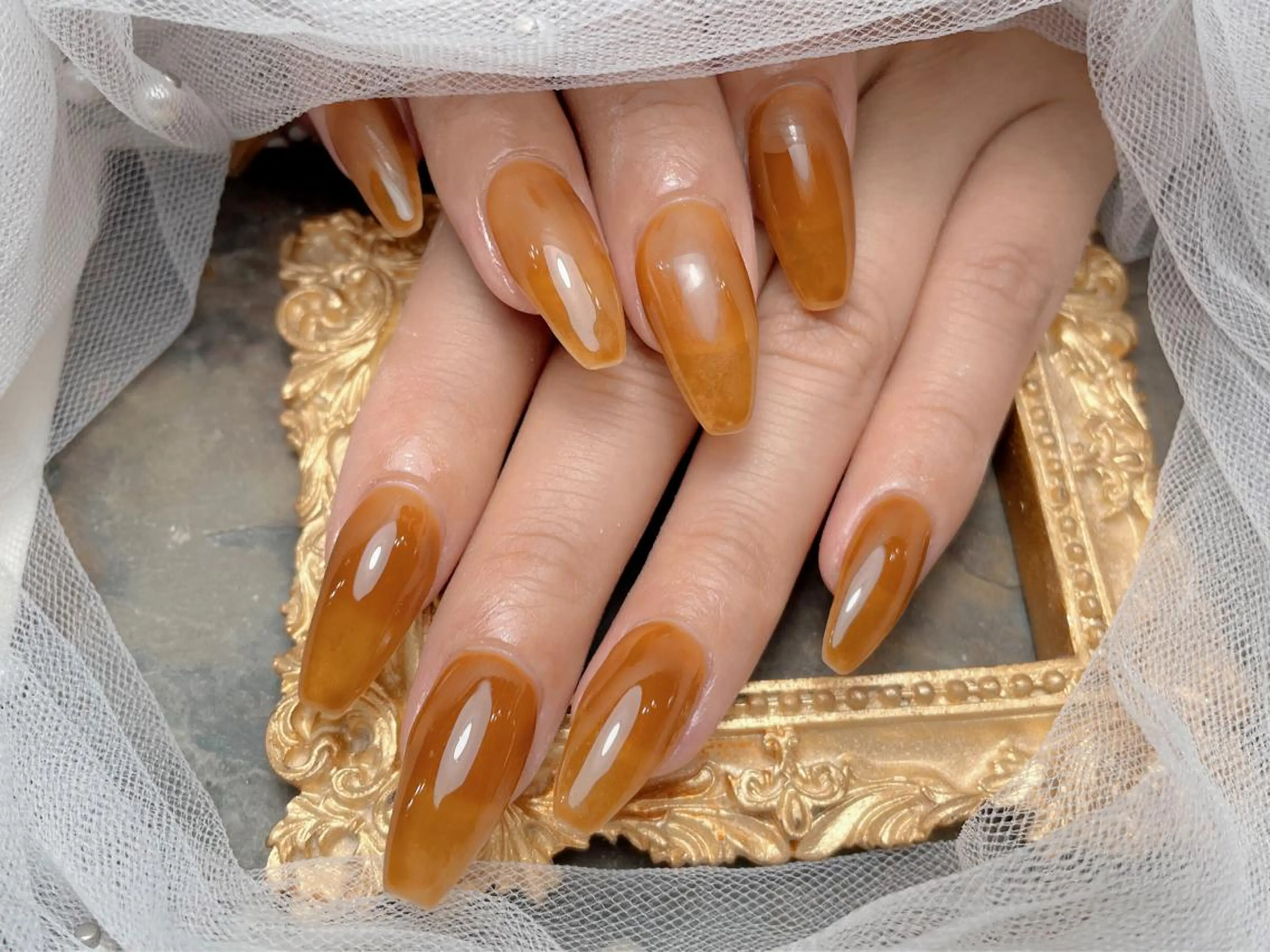 ネイル マジック ミラーのネイルデザイン