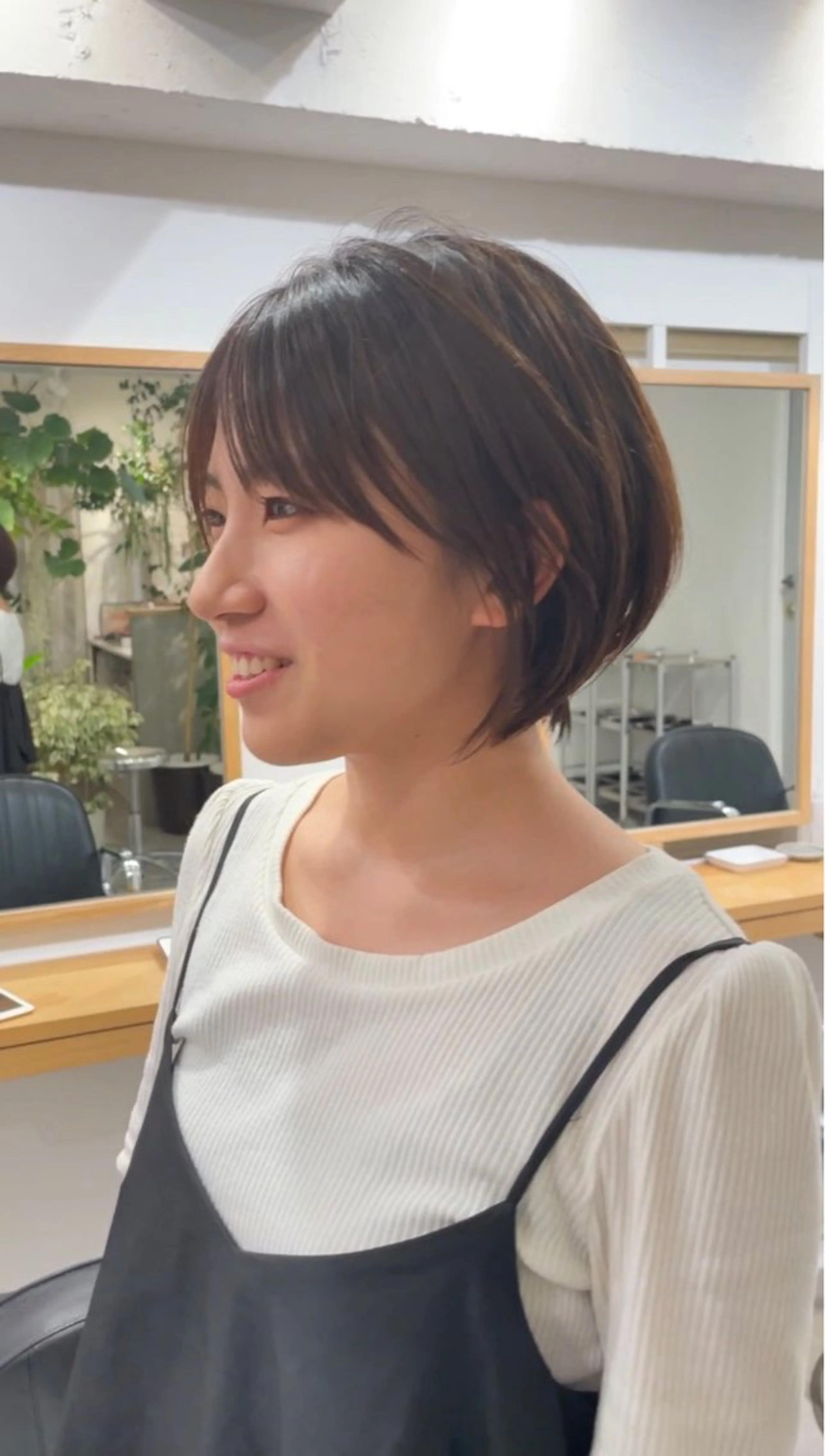 ショート カラー ショートボブ ボブ ショートヘア 表参道【髪質改善】 宮嶋勇太のヘアスタイル