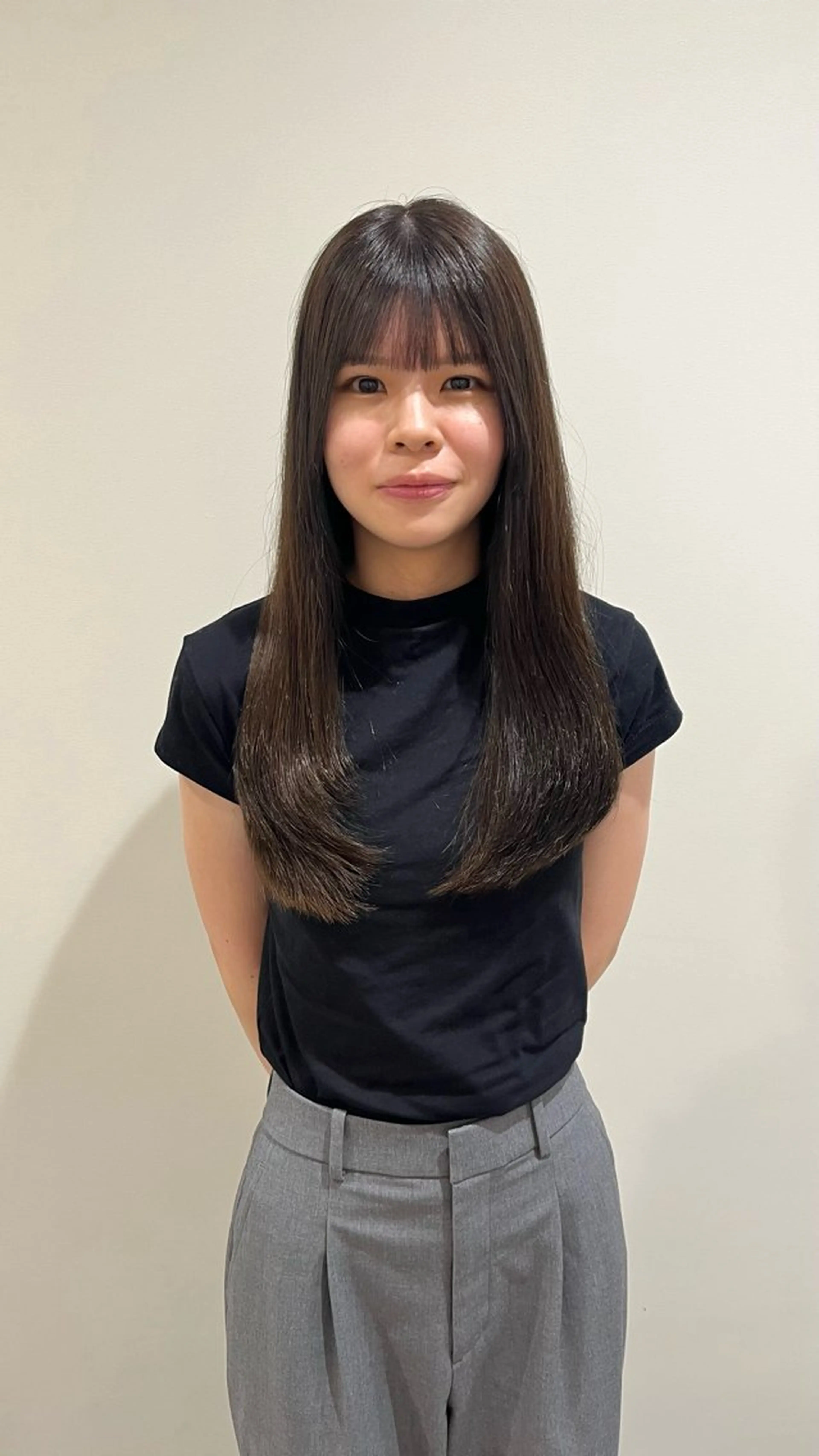 ロング レイヤーカット/ 艶カラー/YUKAのヘアスタイル