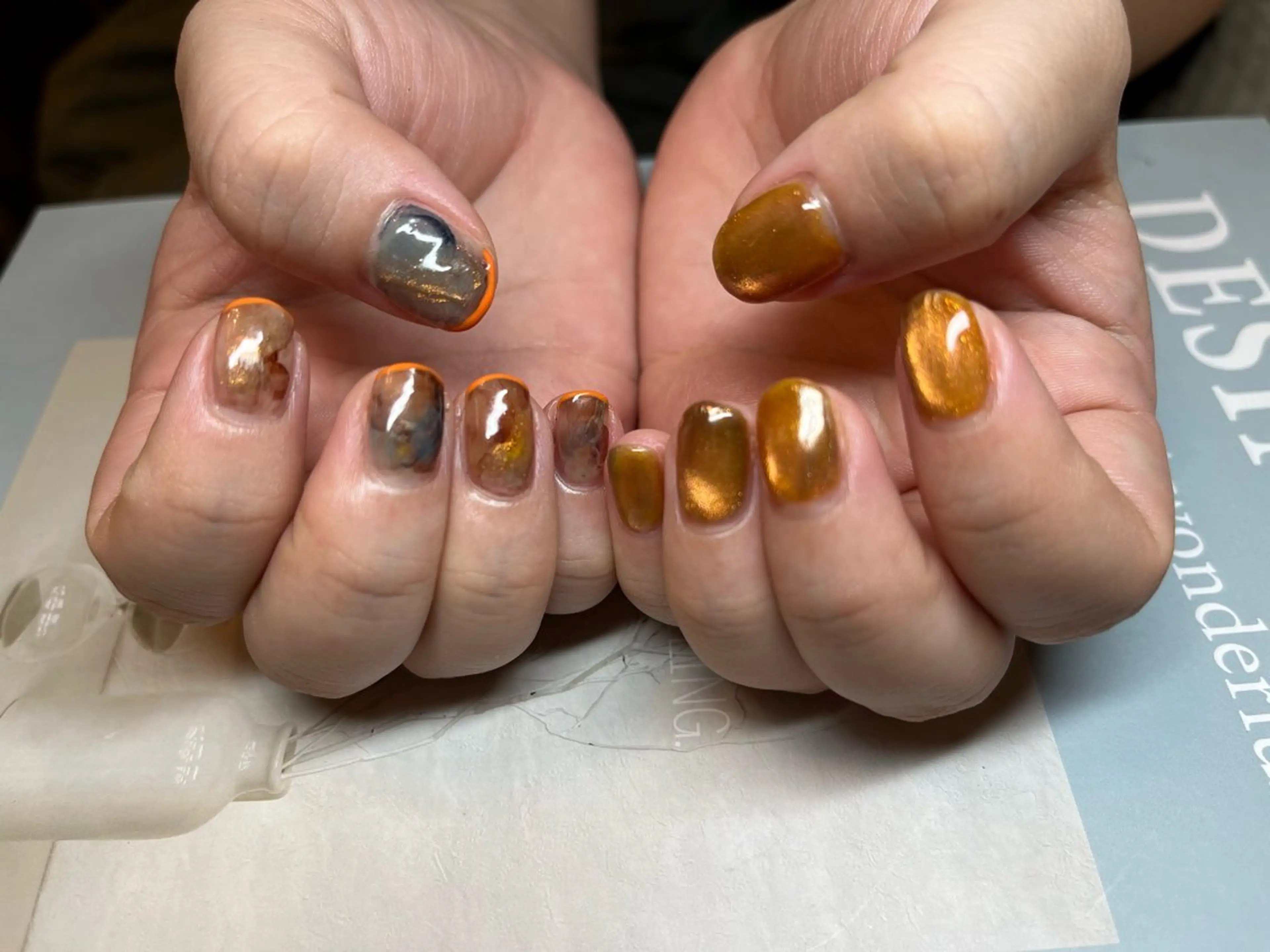 ネイル マグネットネイル otsurunail (オツルネイル)のネイルデザイン