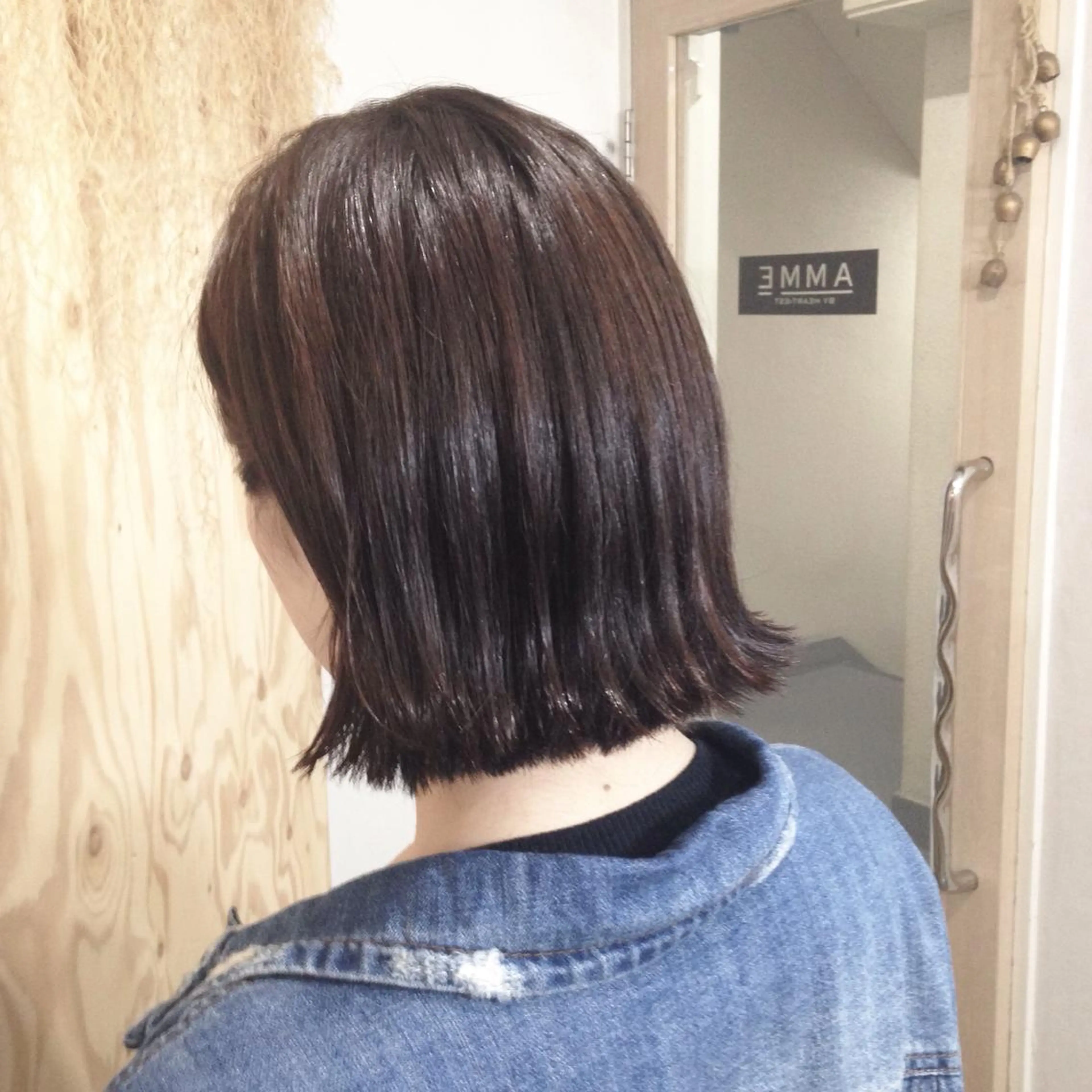 ショート カラー 外ハネヘア 💎髪質改善💎 デザイナーshinのヘアスタイル