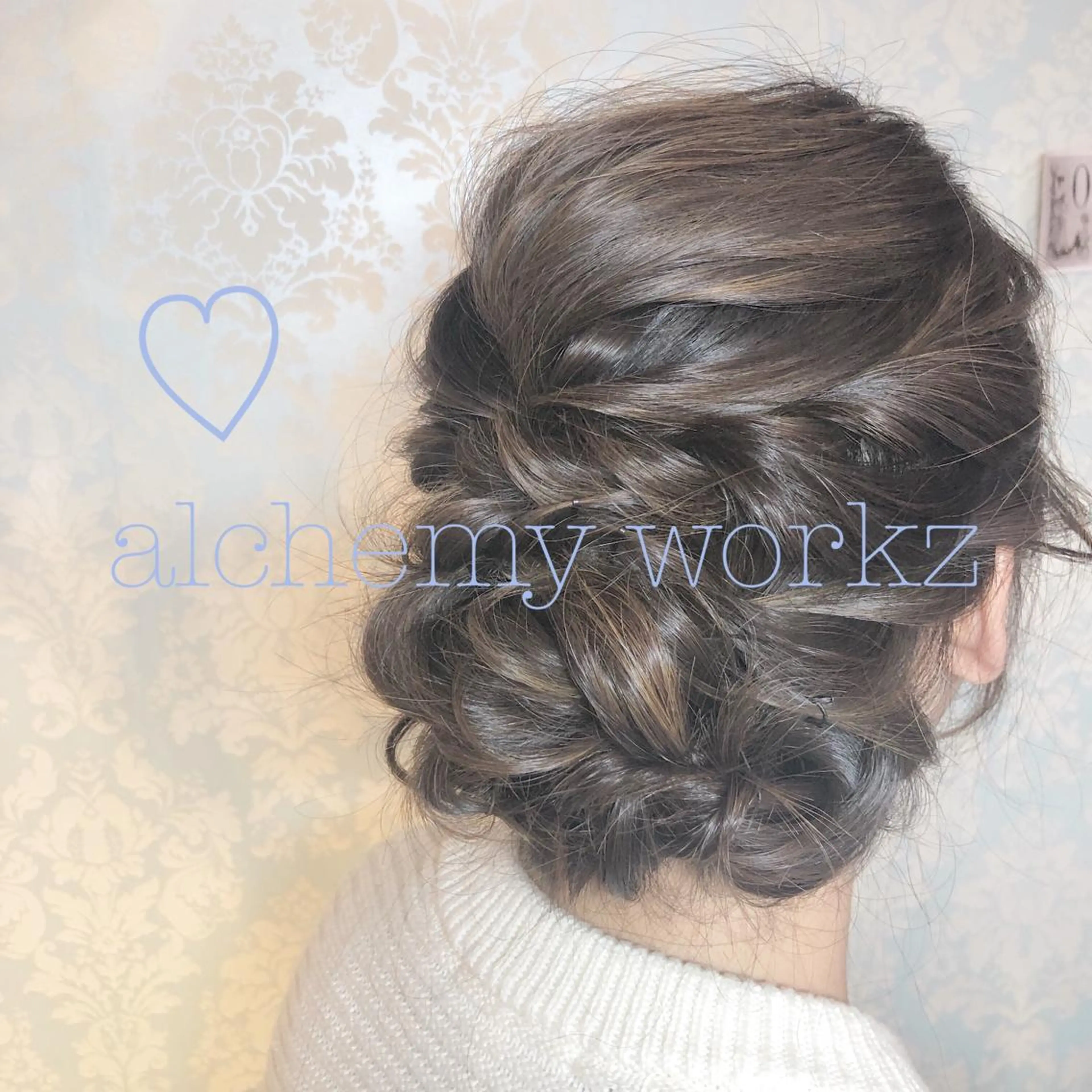 ヘアアレンジ alchemy workzのマツエク・マツパデザイン