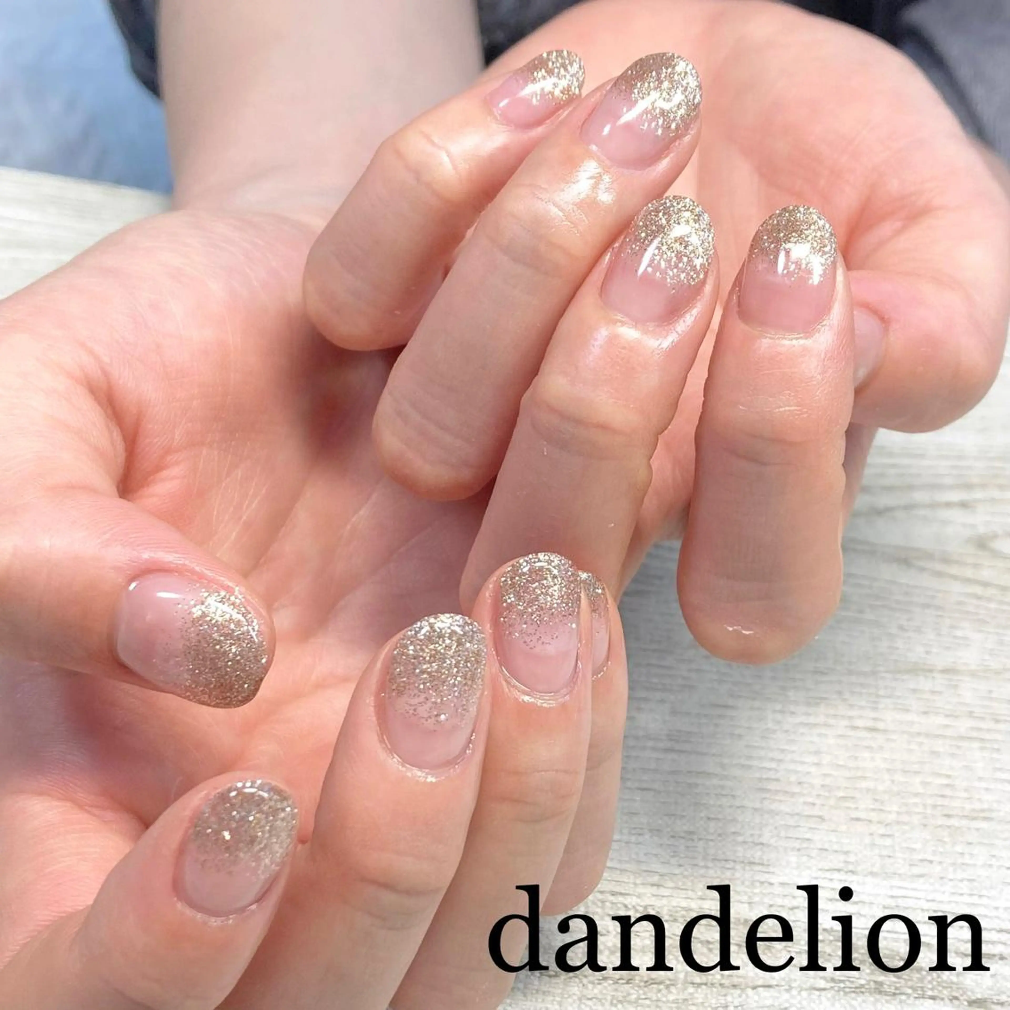 ネイル ハンドネイル ハンドケア dandelion ダンデライオンのネイルデザイン