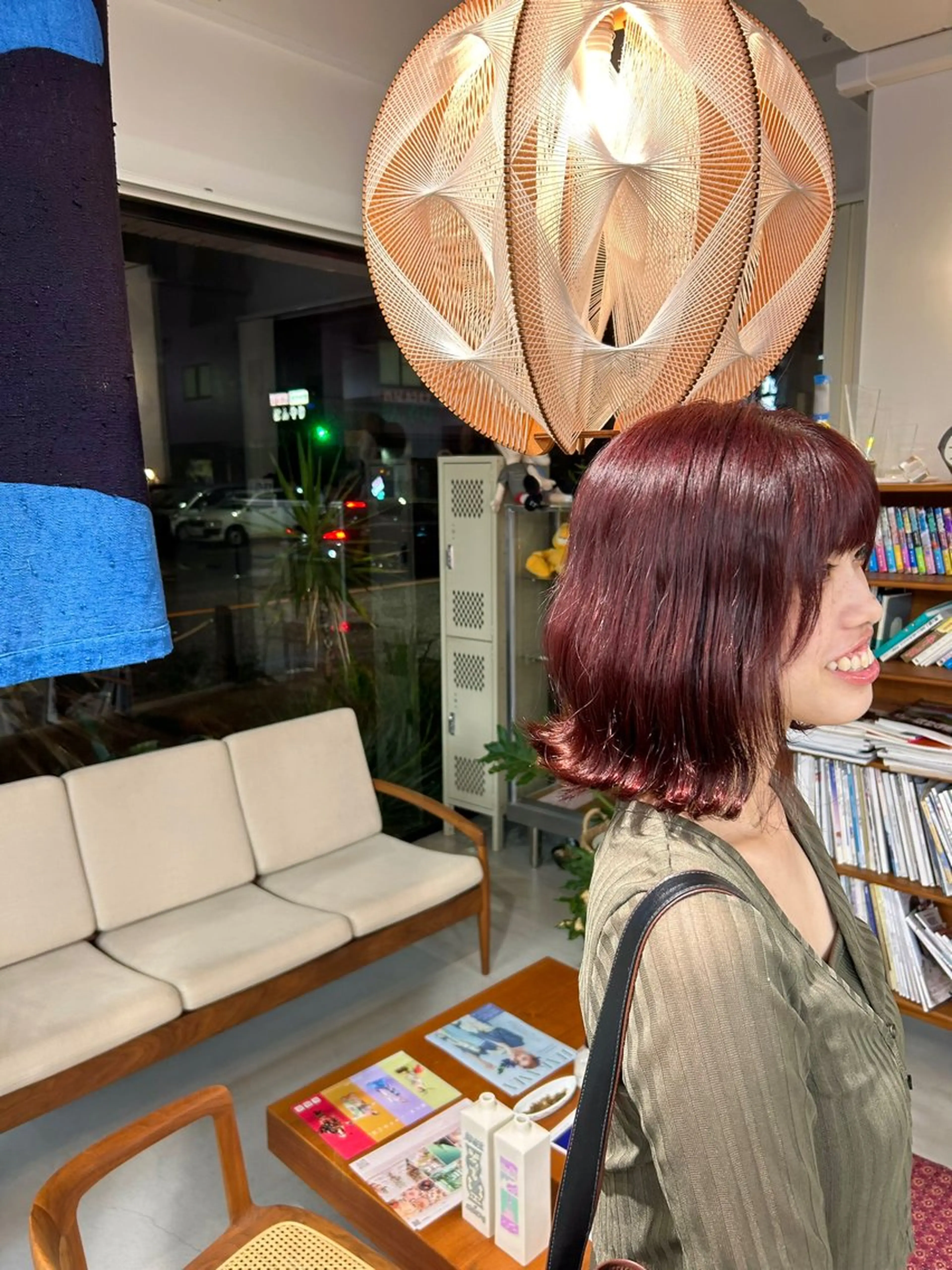 カラー 藤原 あかりのヘアスタイル