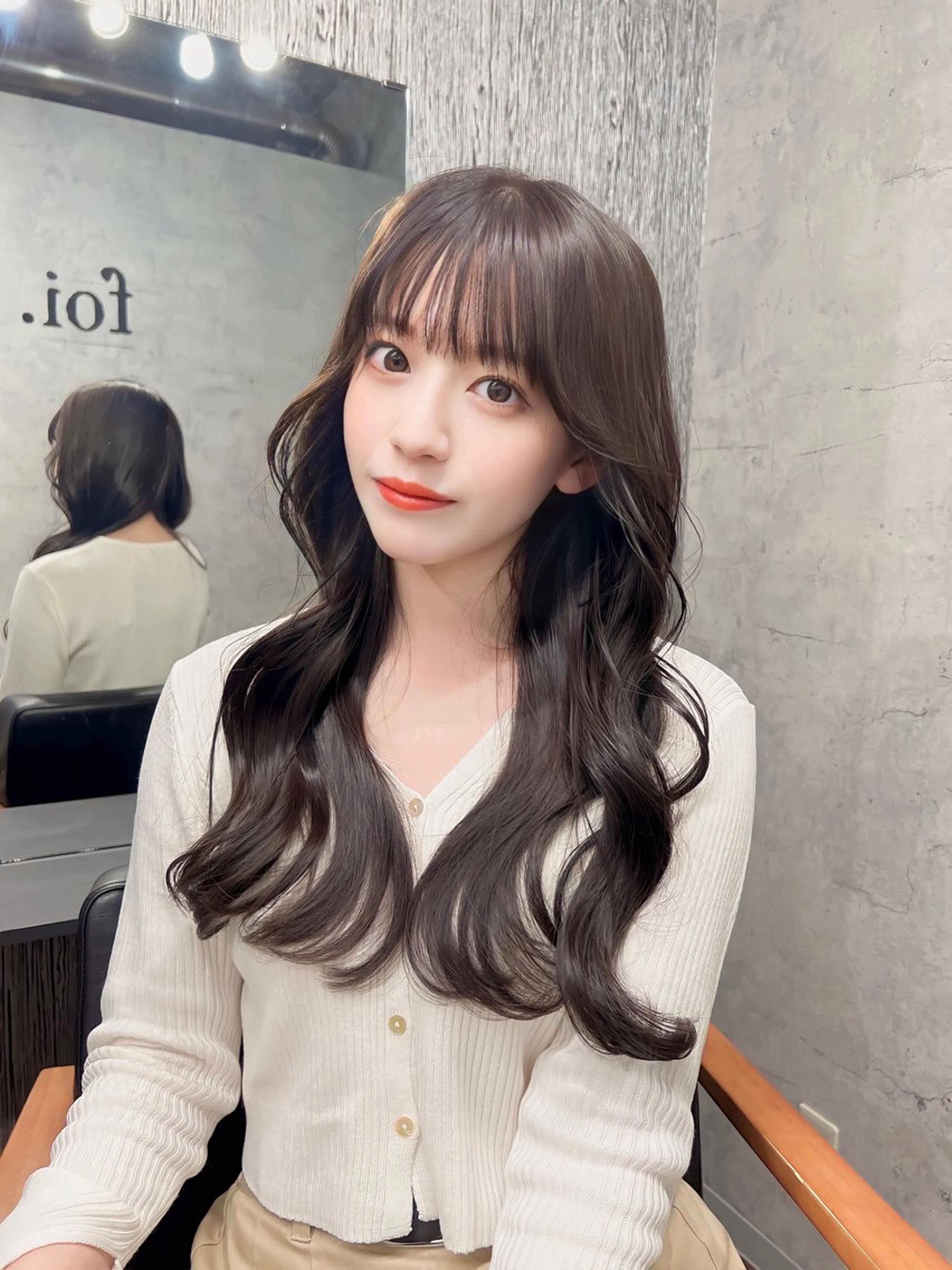 ロング カラー 韓国レイヤー/ 顔周り💕田中将吾のヘアスタイル