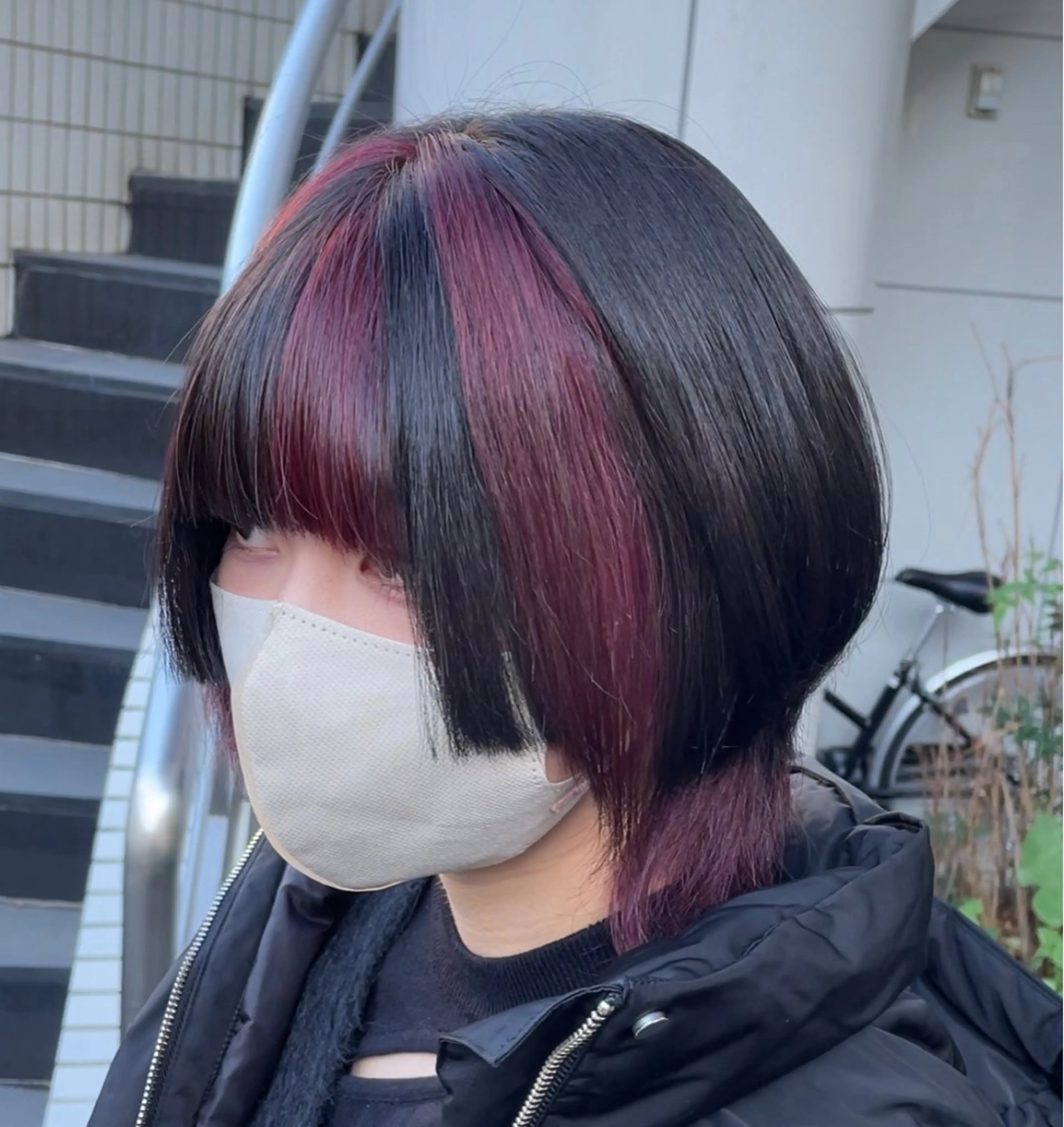 ショート カラー ヘアカラー トリートメント 古指 匠巳のヘアスタイル