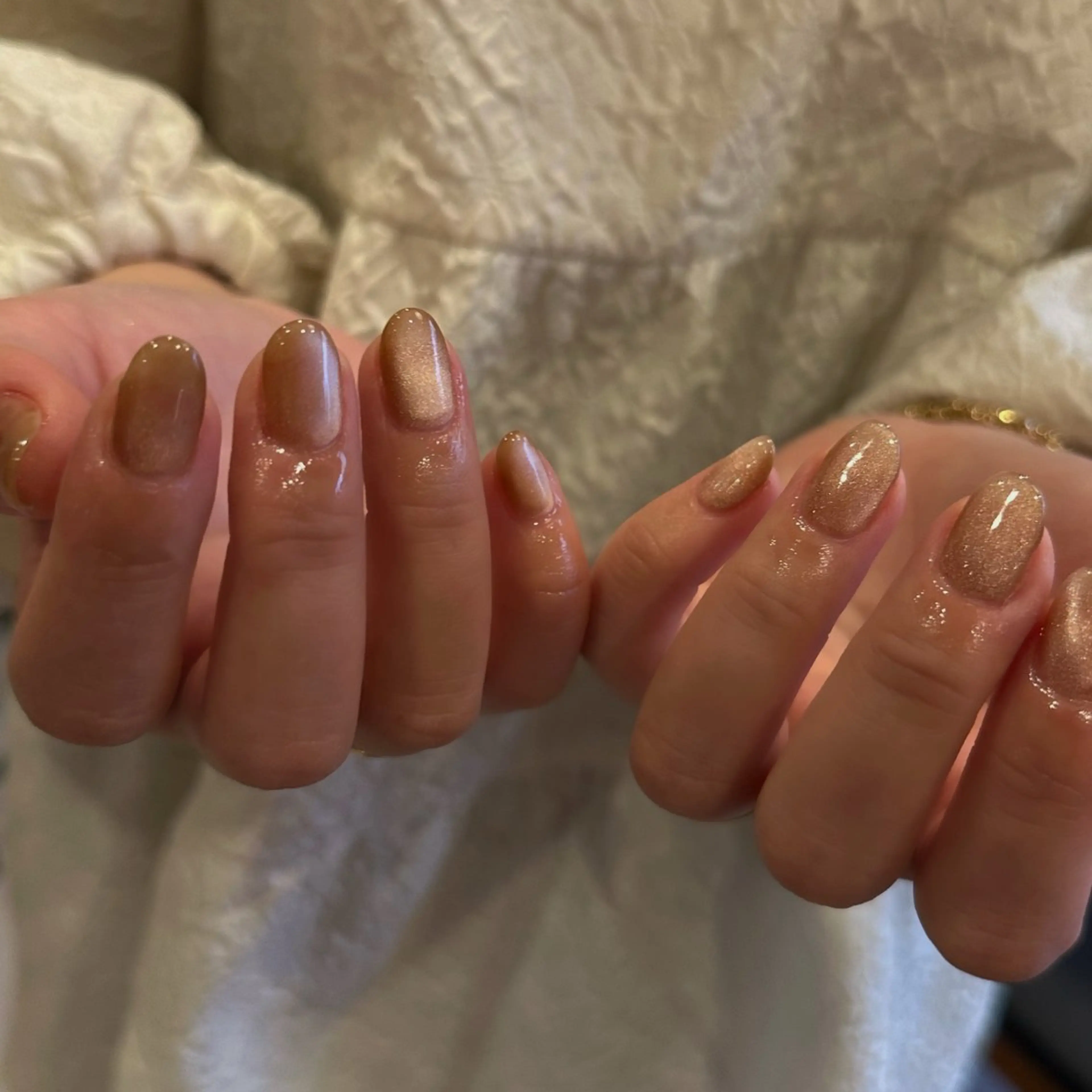 【ジェル付替オフなし】マグネット/ミラーorオーロラ(ベース変更+¥600)の写真