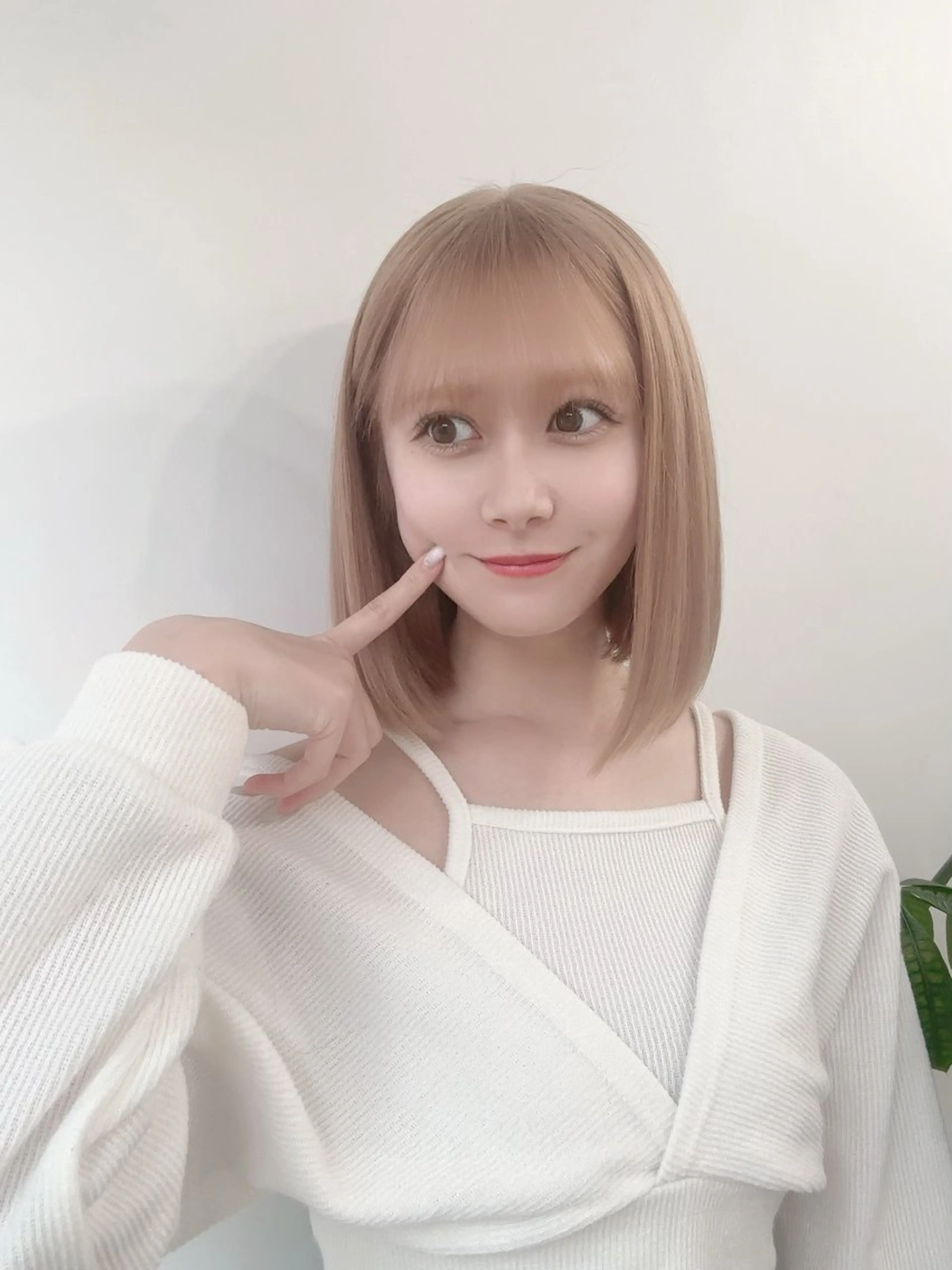 ミディアム カラー 韓国風ヘア 似合わせカット 小顔カット 渋谷レイヤーカット❌ 縮毛矯正専門/武田涼のヘアスタイル