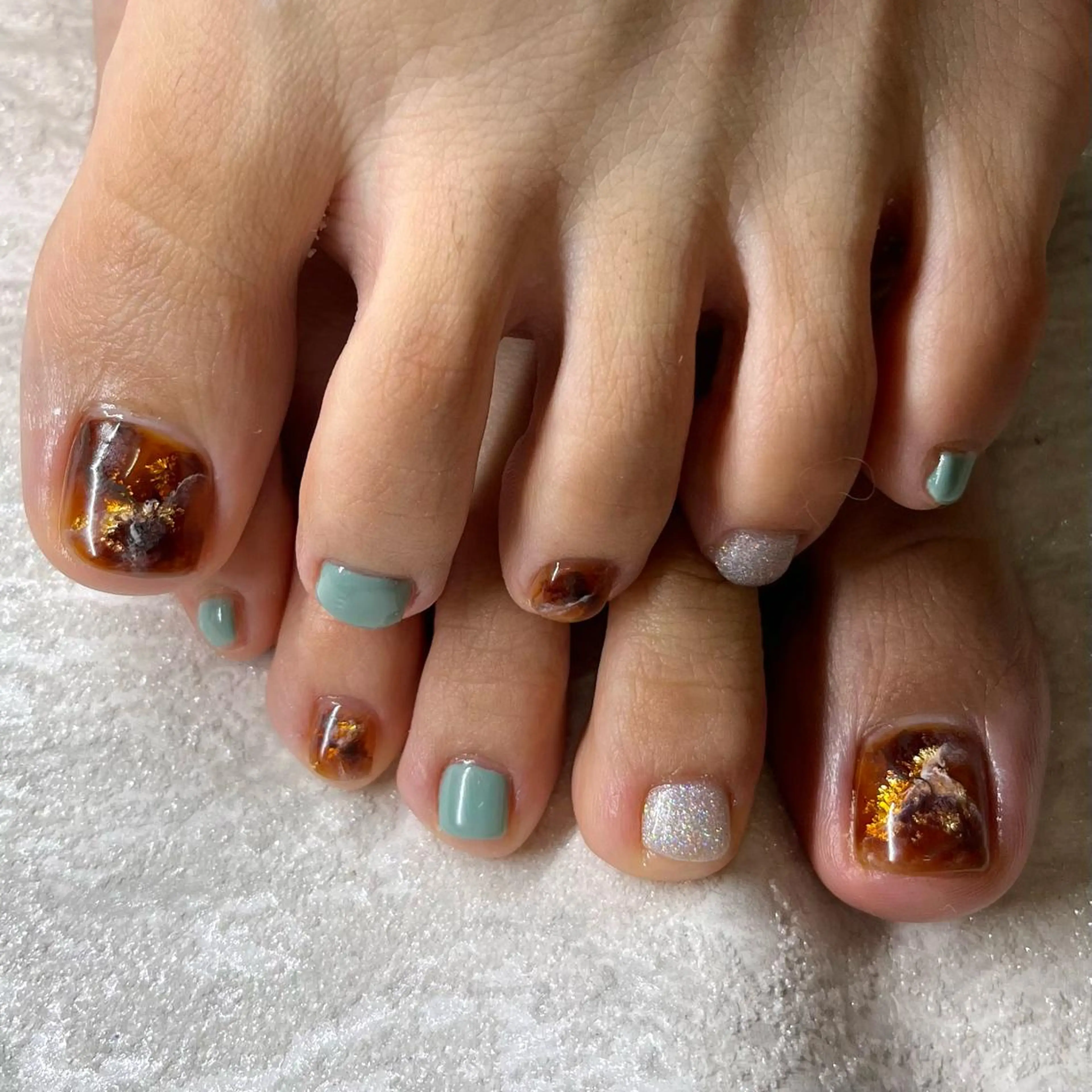 ネイル フットネイル ネイルスタジオ コスタ•デルマールのネイルデザイン