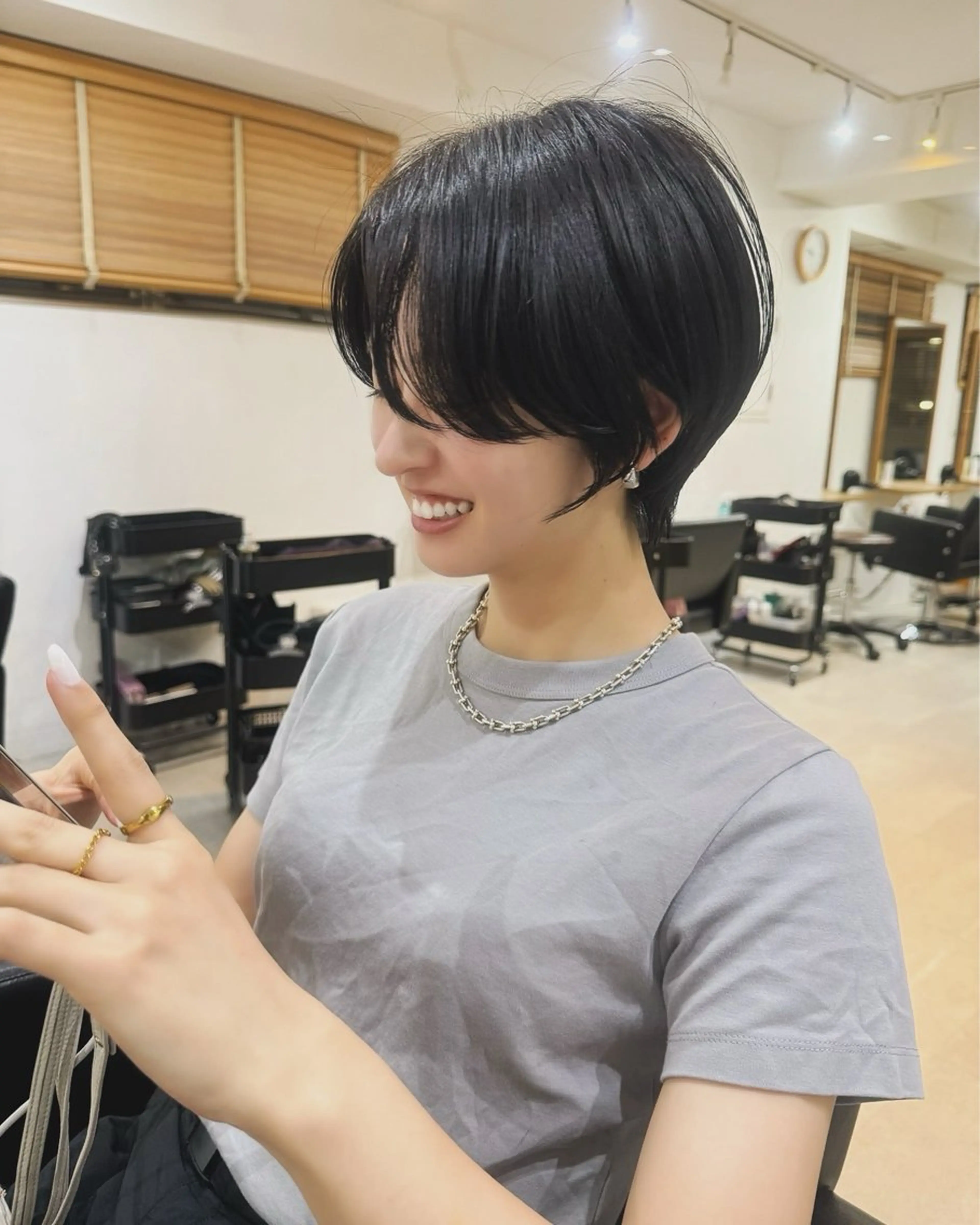 ショート 平 一裕のヘアスタイル