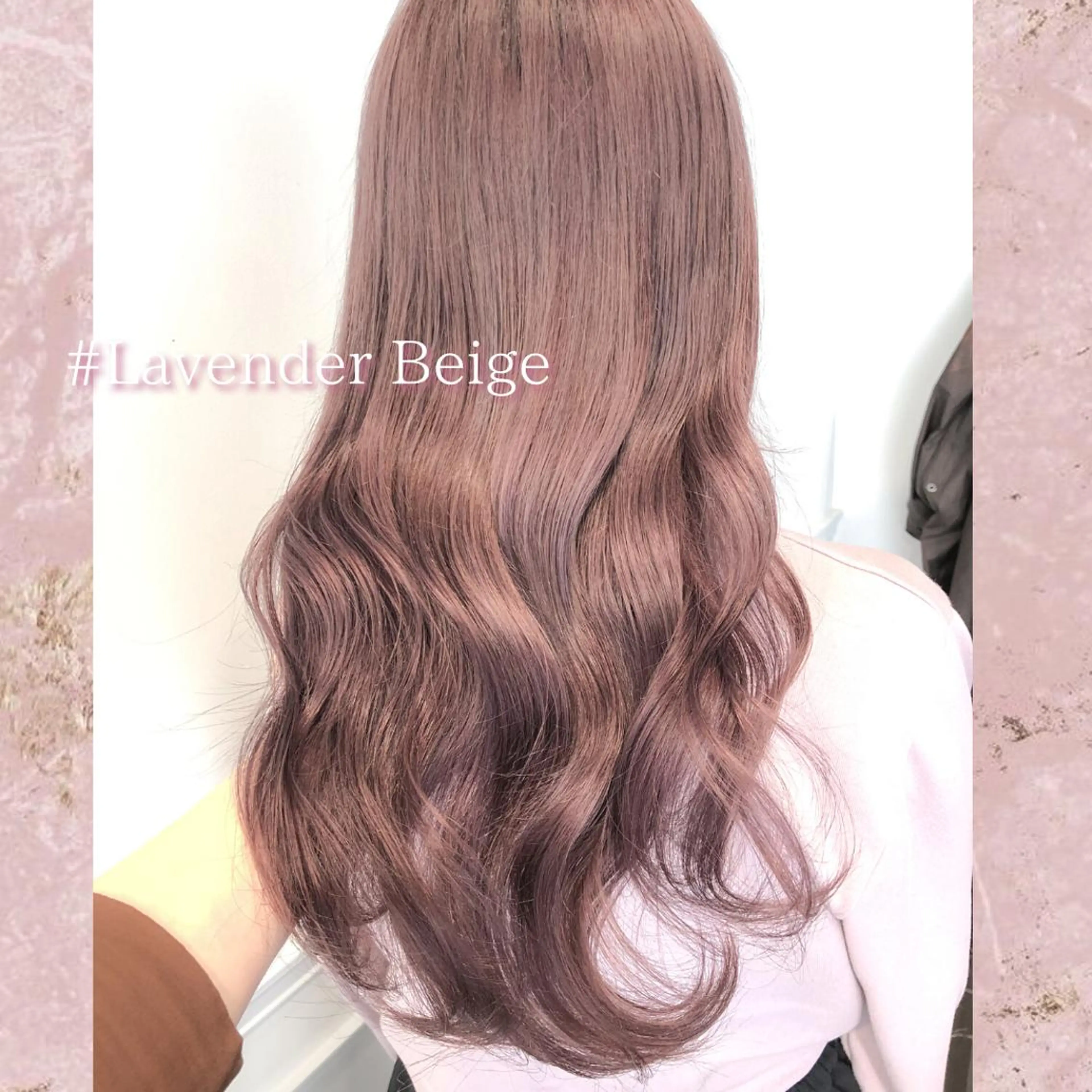 ロング カラー ブリーチ ヘアカラー miyu /トレンド カラー×艶髪のヘアスタイル