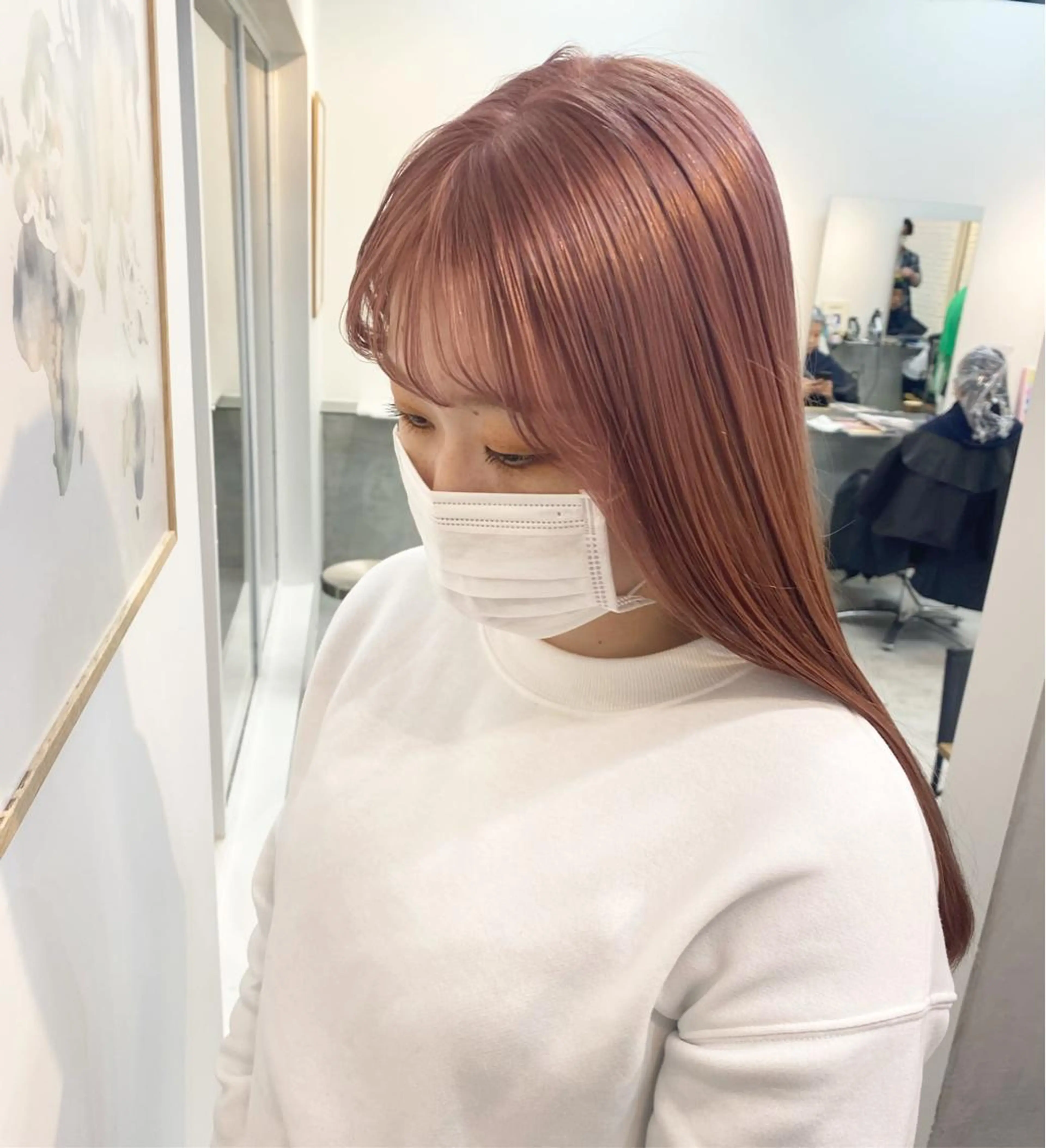 カラー HAZEL所属・大山 茶子のヘアスタイル
