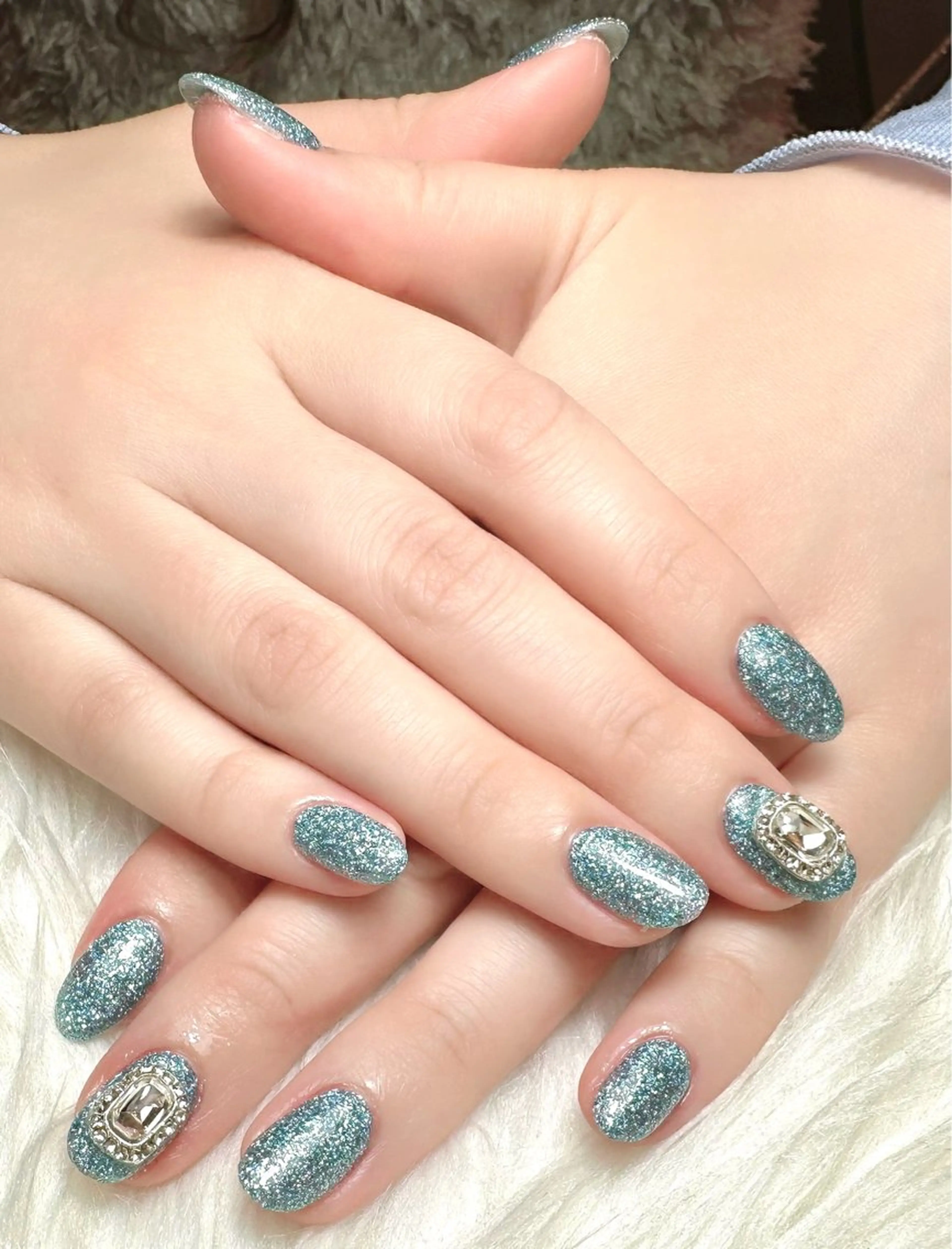 ネイル フラッシュネイル ワンカラーネイル ハンドネイル untitled Mariのネイルデザイン