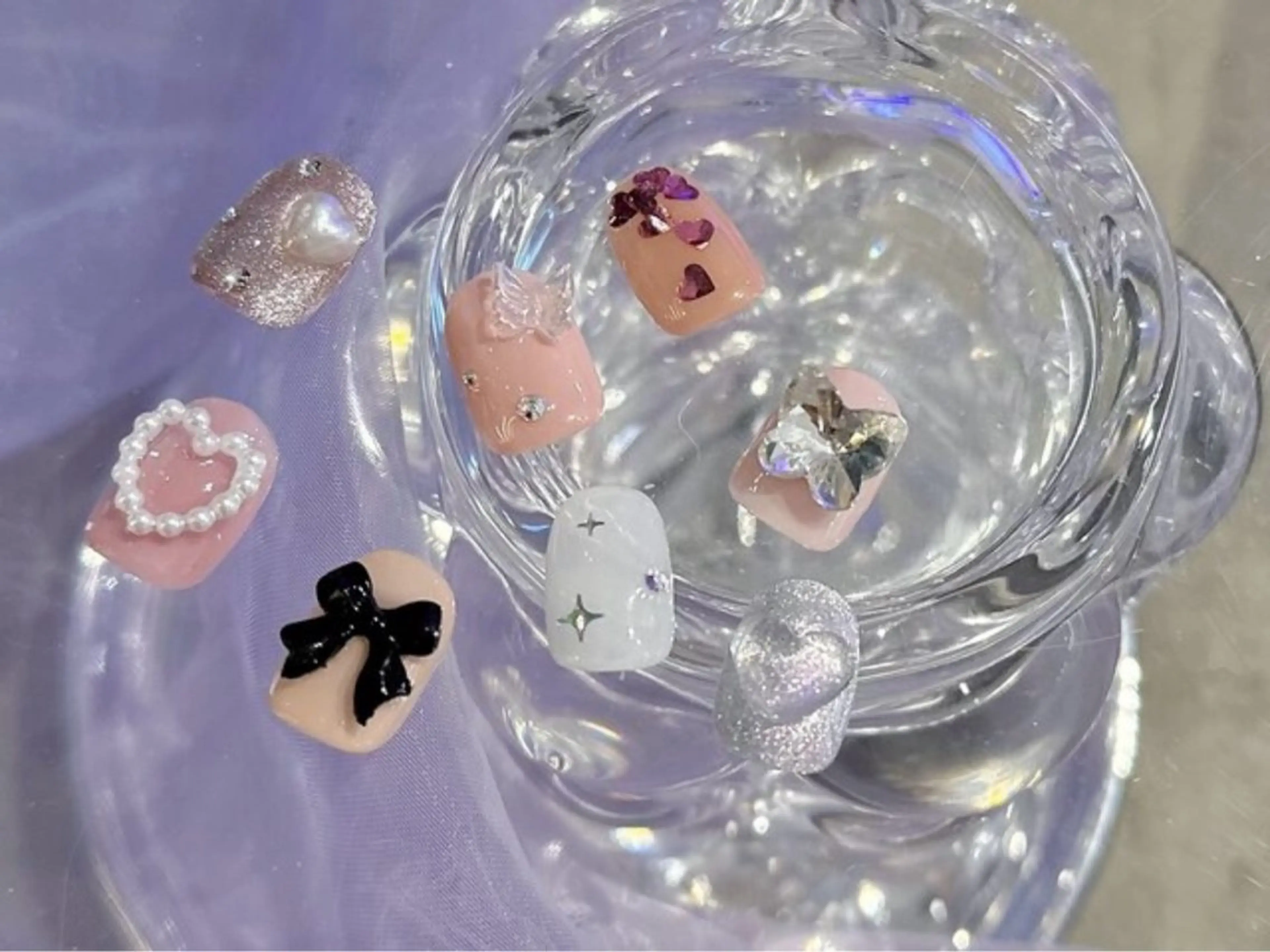 ネイル SHELLTOKYO 💜Kazamakiのネイルデザイン