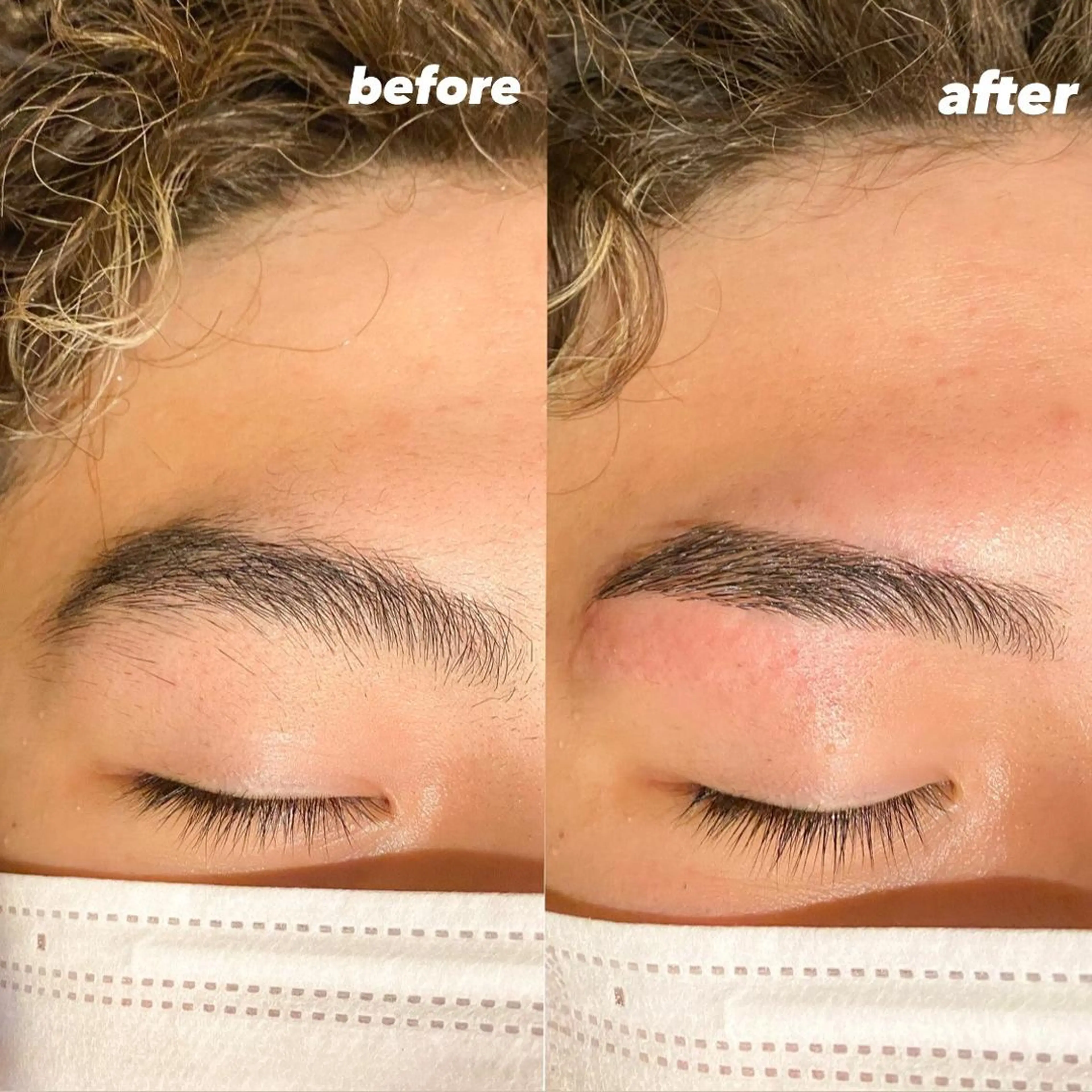 メンズアイブロウスタイリング☆ (wax脱毛)の写真