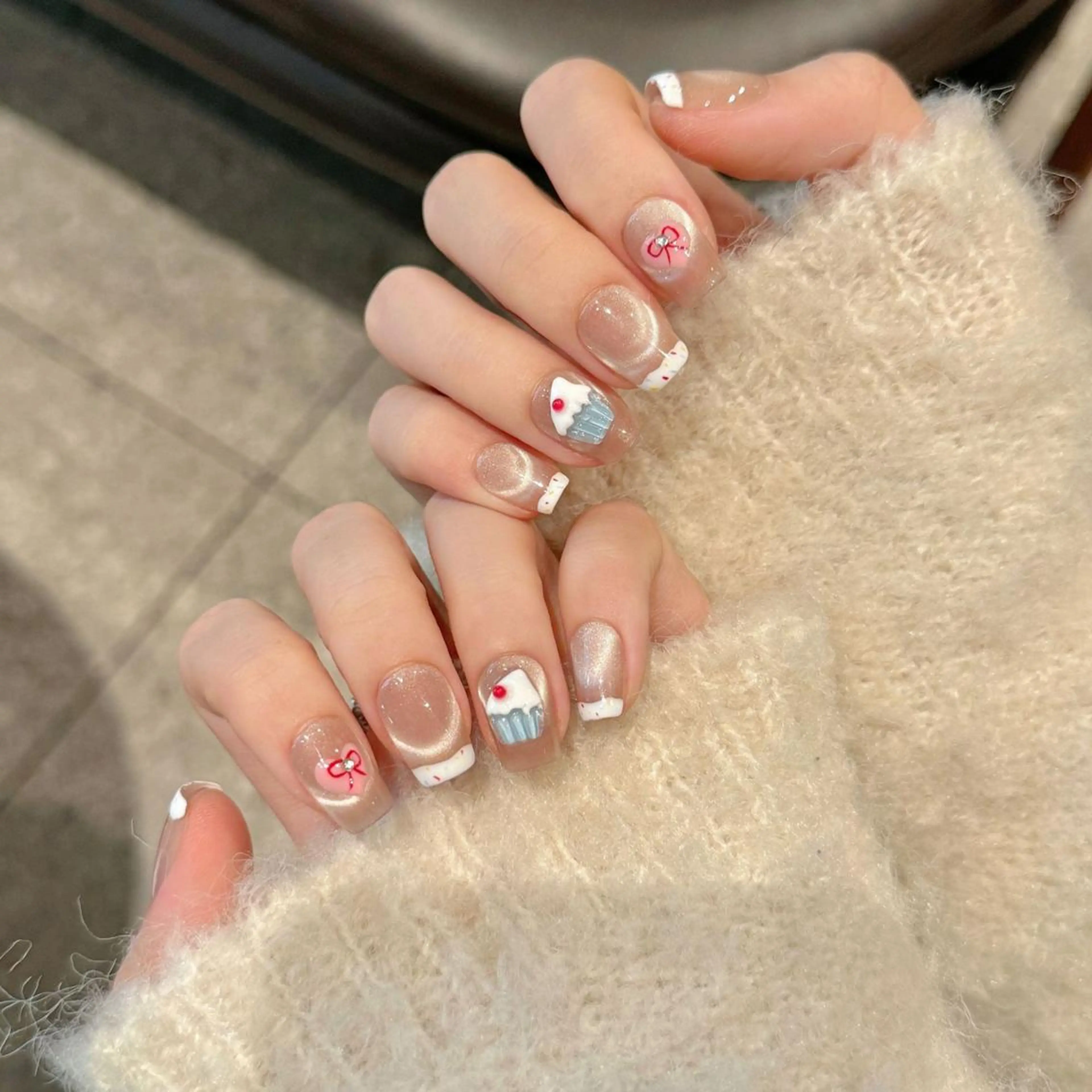 ネイル ジェルネイル スカルプネイル ネイルチップ KIMI 🐰のネイルデザイン