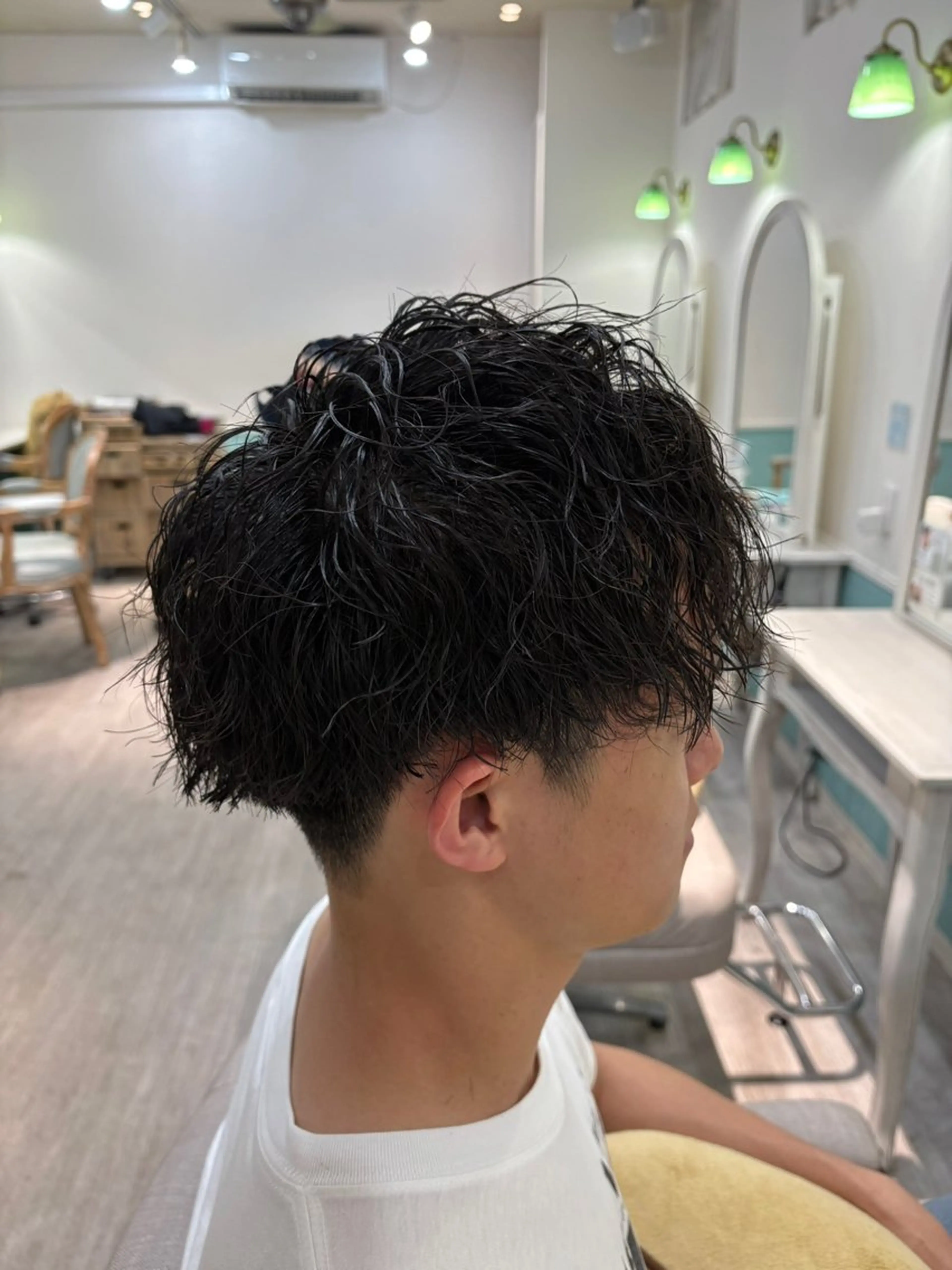 メンズ メンズ韓国風 マッシュ メンズパーマ 【メンズ専門】 髙橋琉偉のヘアスタイル