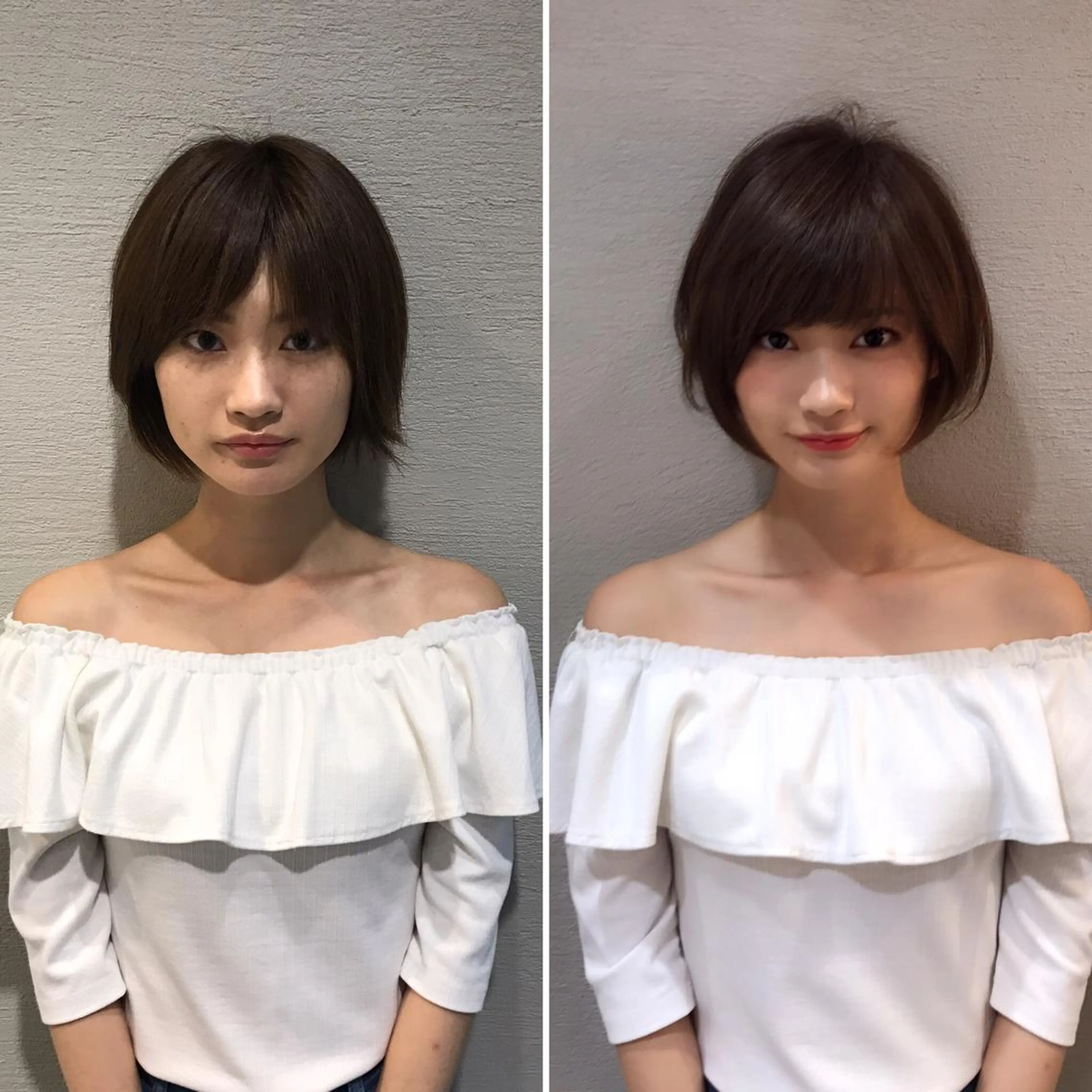ショート カラー ヘアアレンジ アッシュ グラデーションカラー グレージュ ハイライトカラー イルミナカラー ショートの神✨AFL OAT 井上康平のヘアスタイル