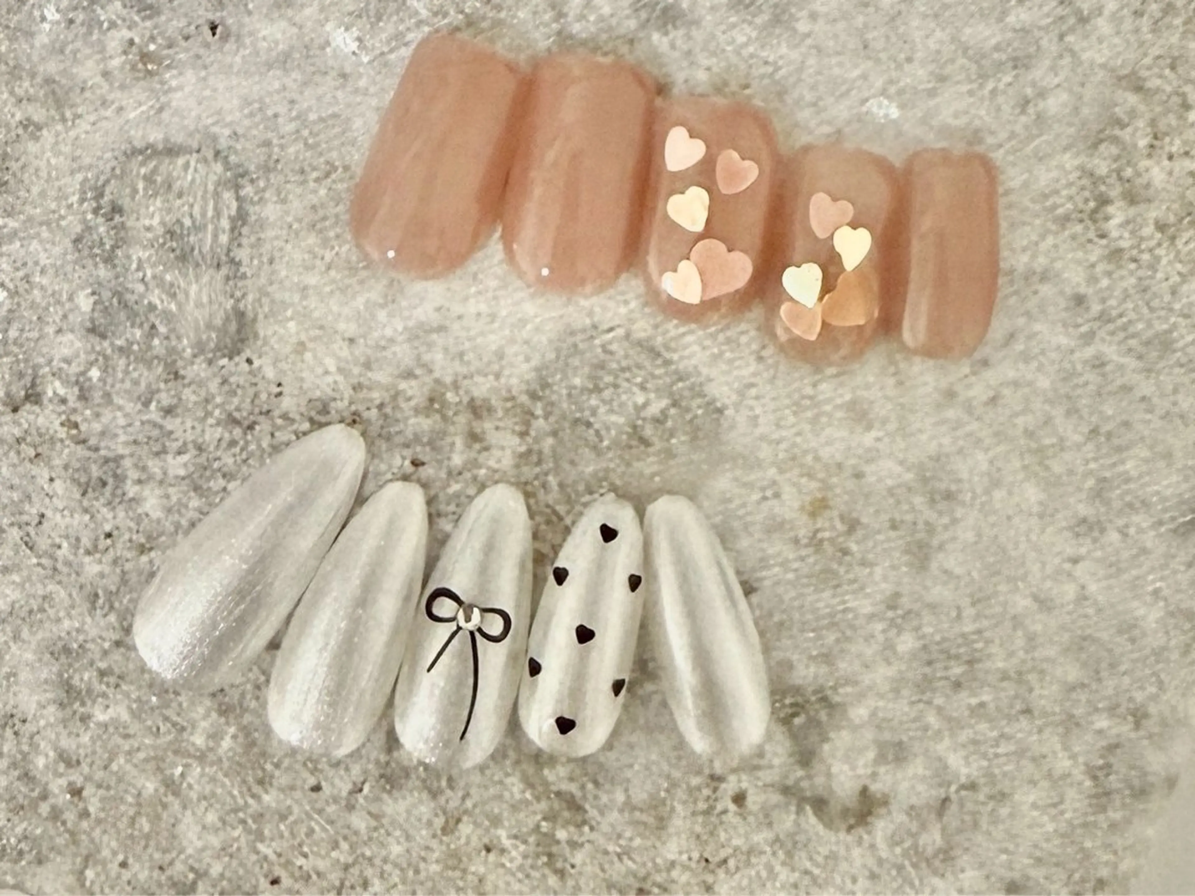 ネイル ハンドネイル 黒須莉奈 IRYのネイルデザイン