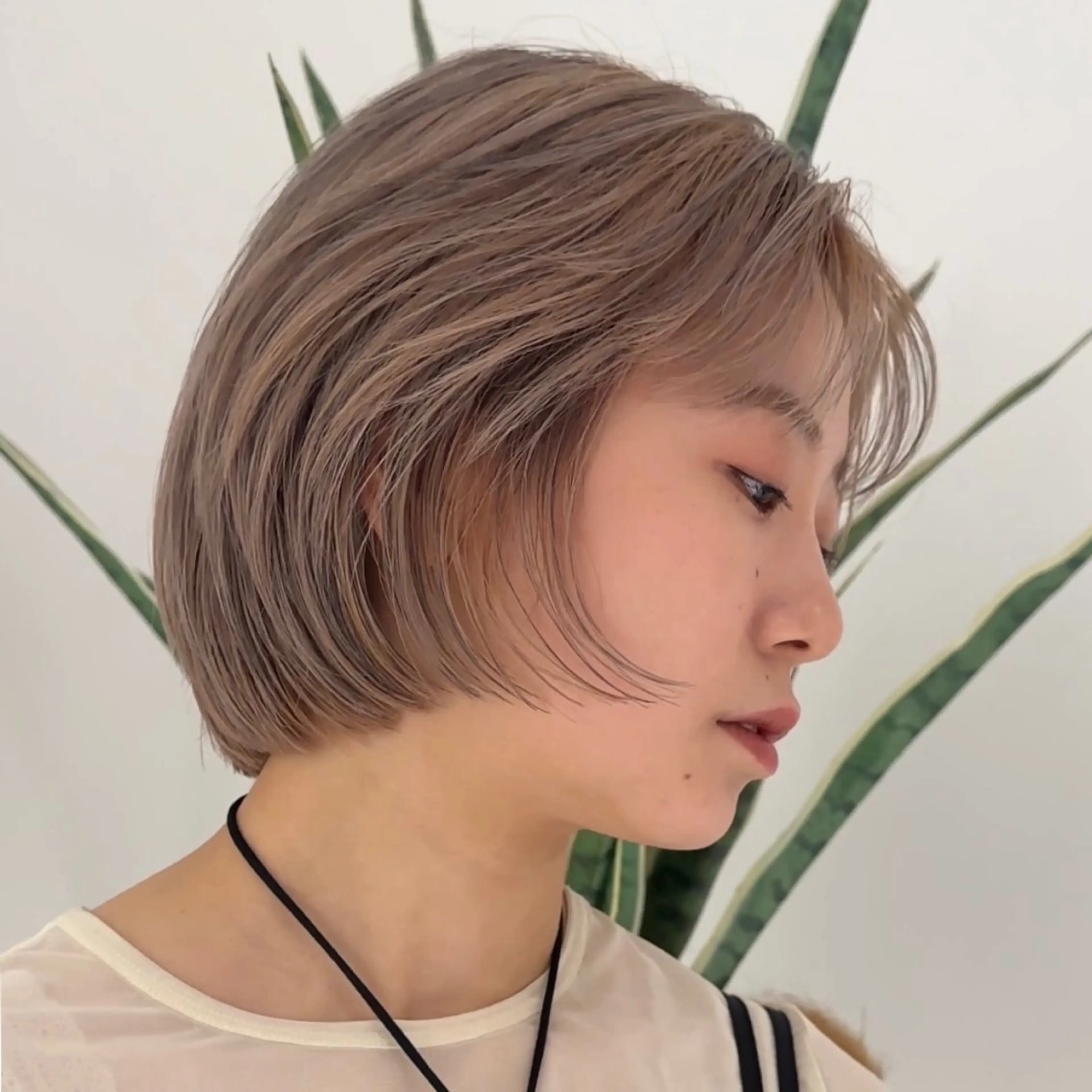 ショート 岸本 理希のヘアスタイル