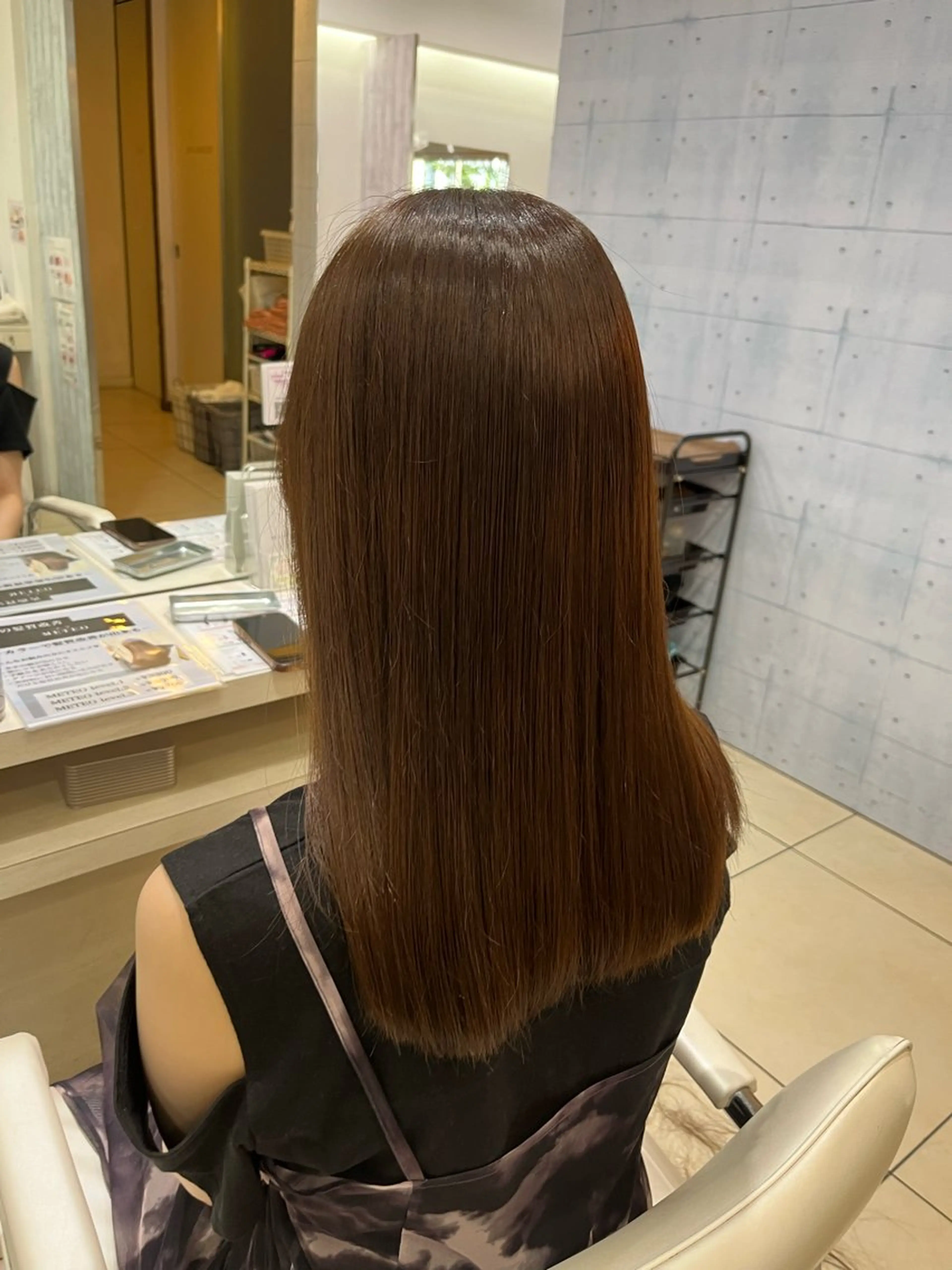 セミロング カラー ベージュカラー ヘアカラー 🤎ベージュカラー/ 髪質改善/山岸🤎のヘアスタイル