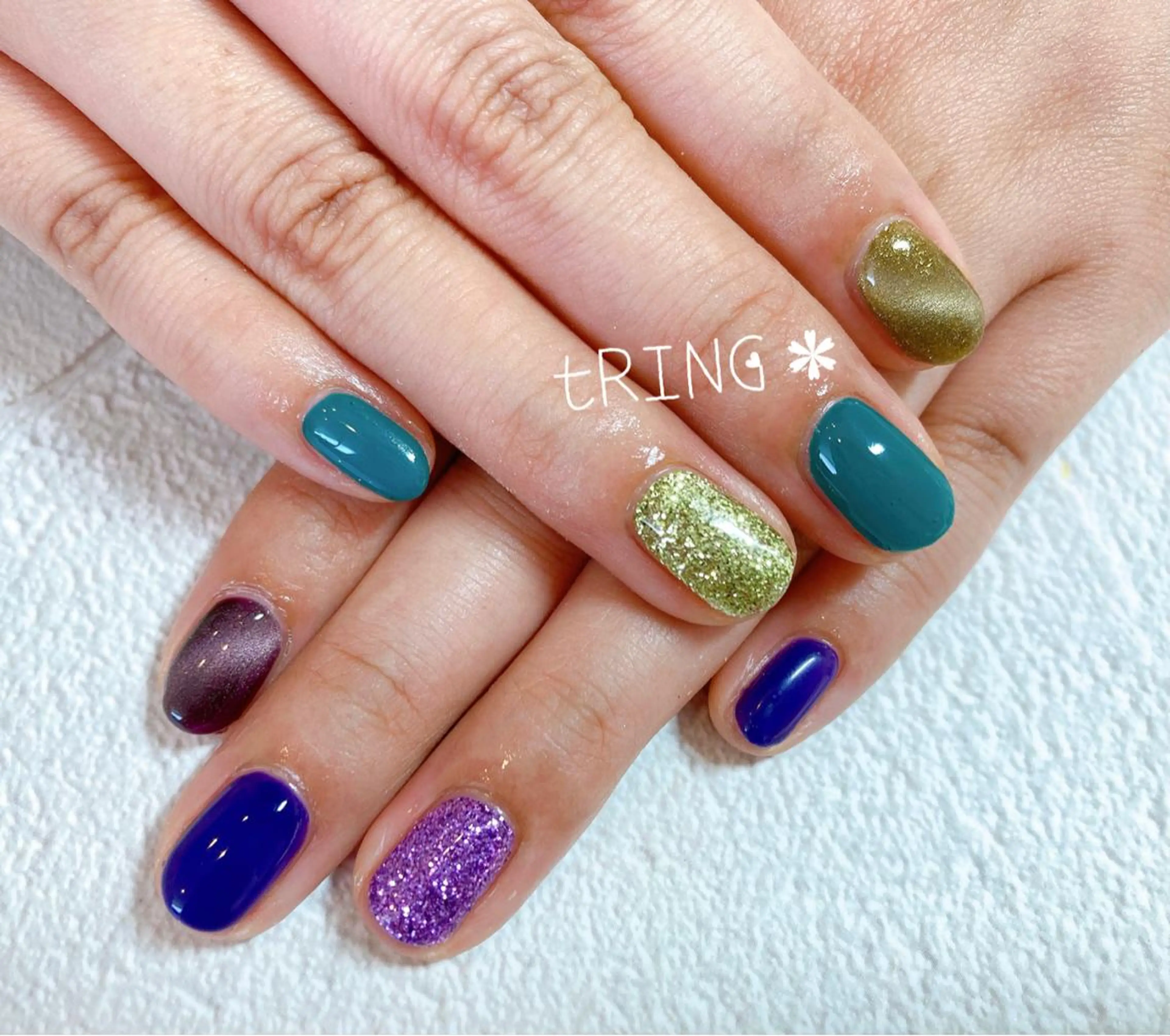 ネイル tRING* しいの木台のネイルデザイン