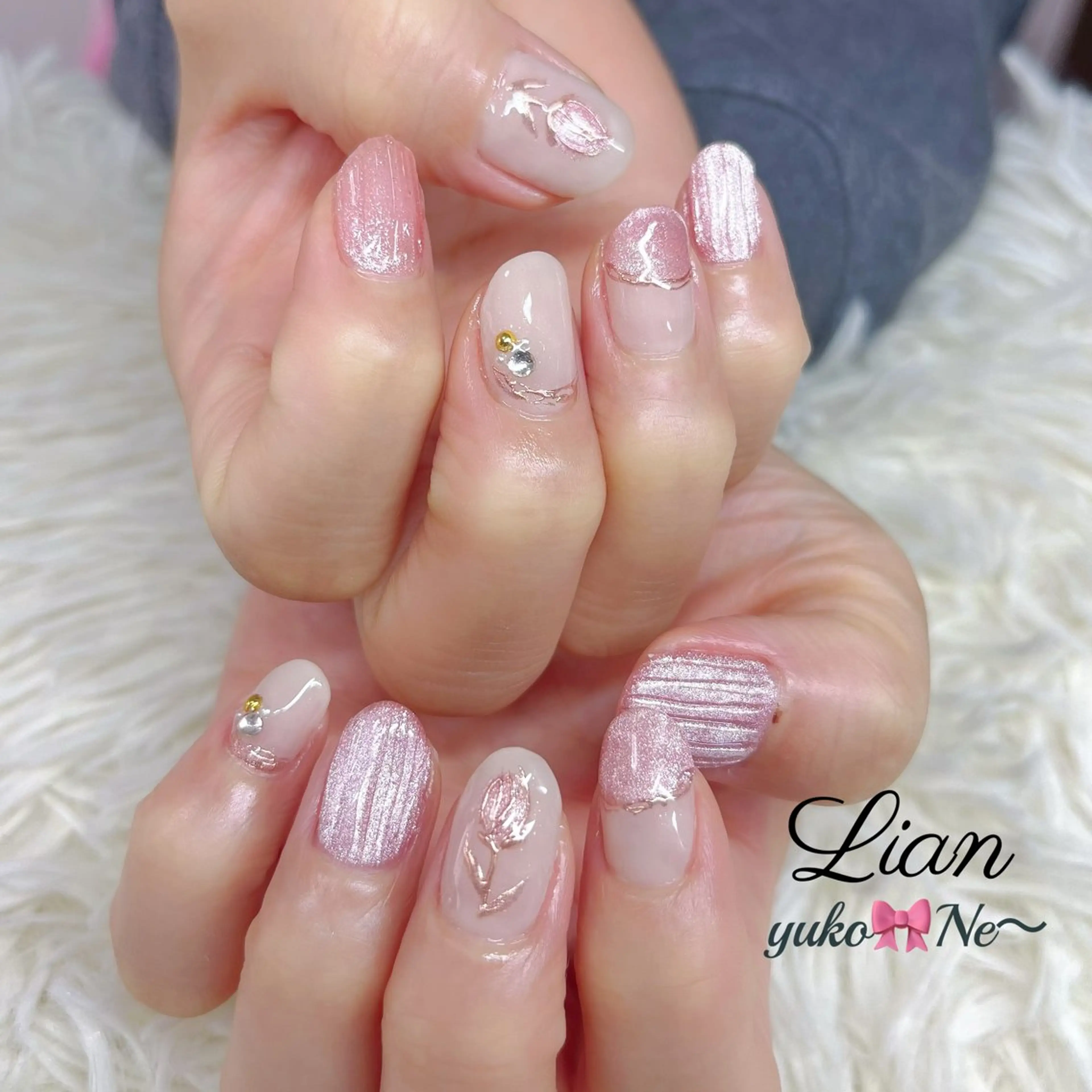 ネイル ネイルサロン　Lian所属・Lian Yulilianのネイルデザイン