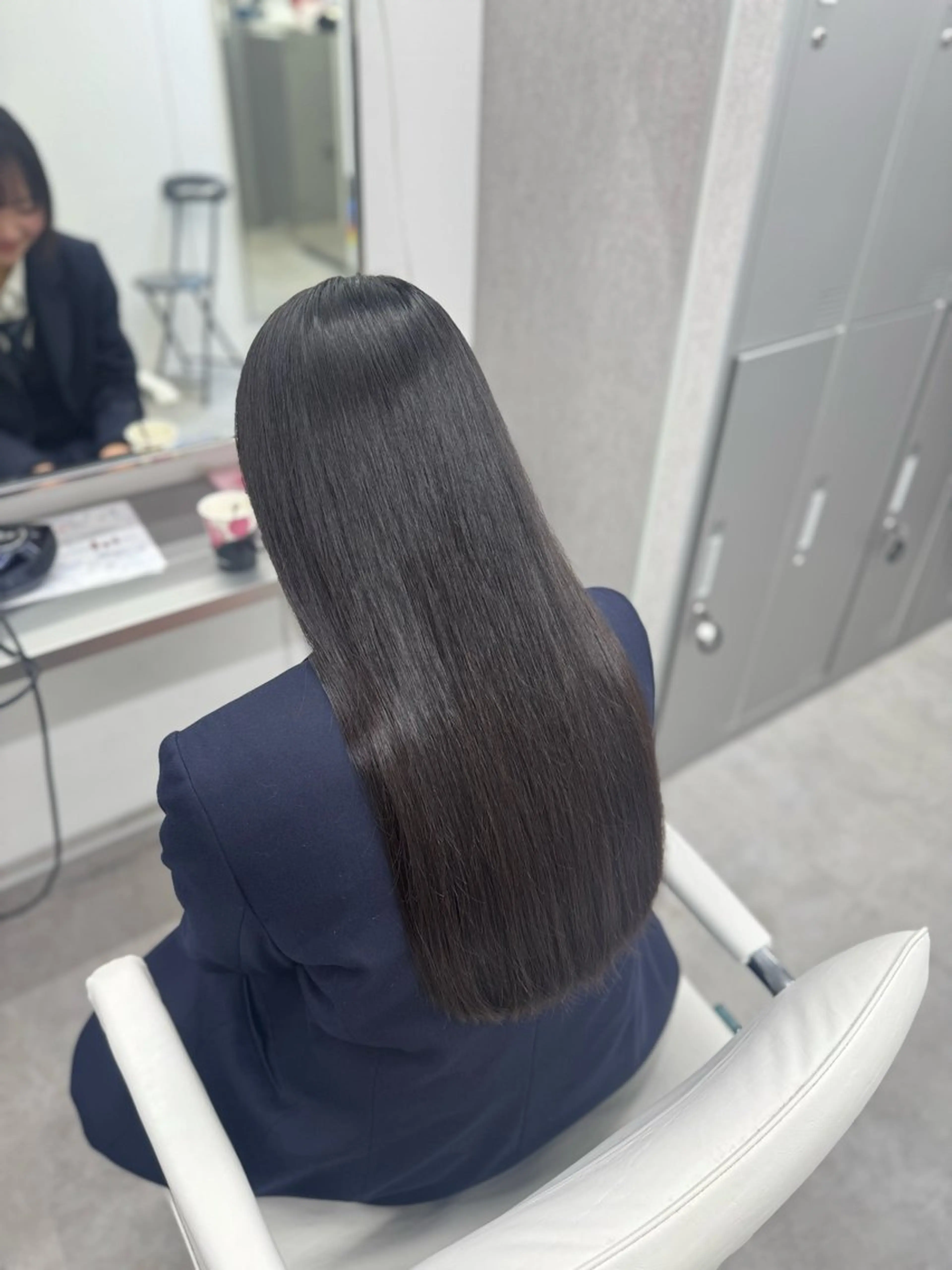 ロング カット 縮毛矯正 🕯コバ/レイヤー/ 美髪縮毛🕯のヘアスタイル