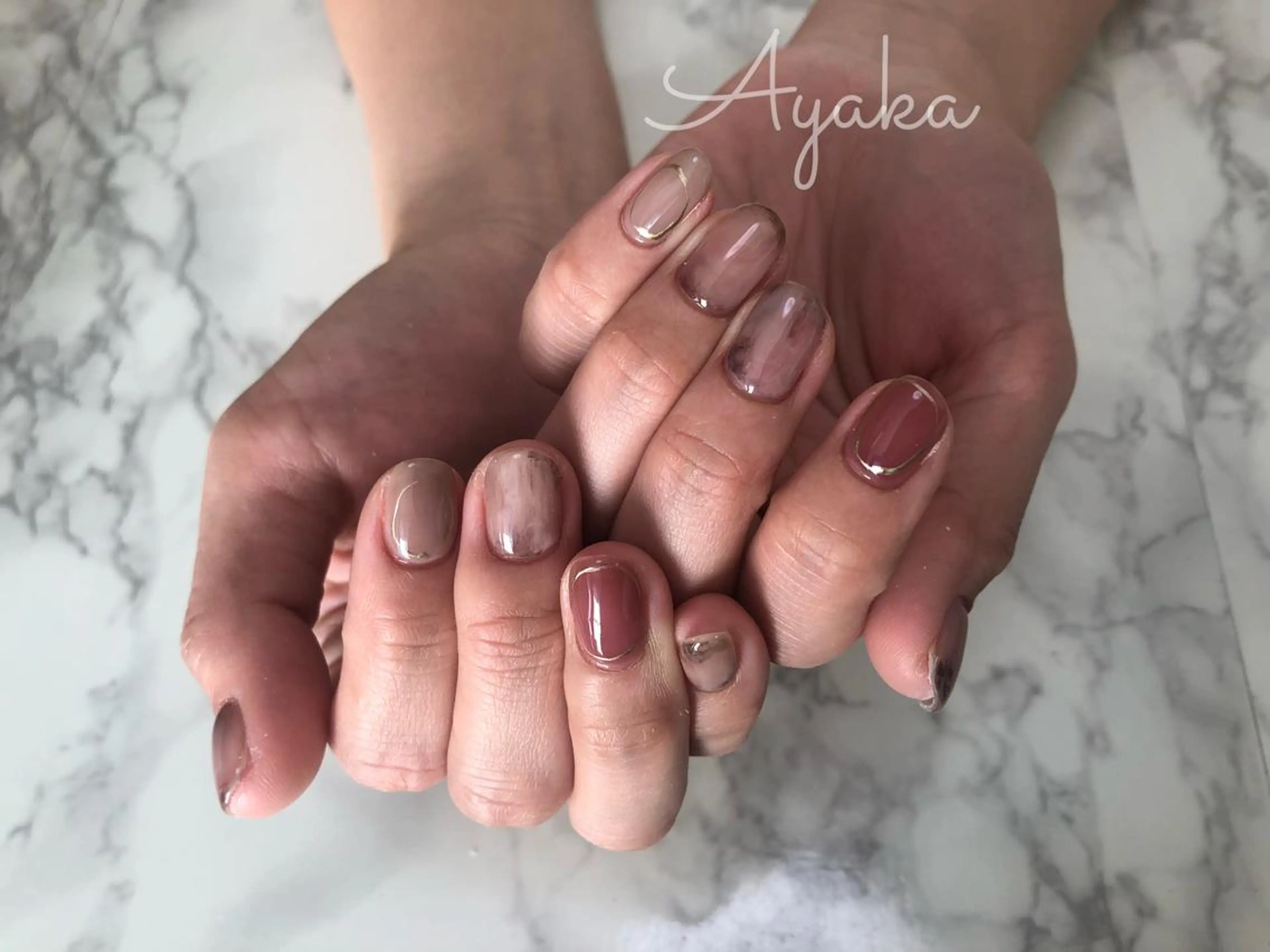 ネイル Ayaka .のネイルデザイン