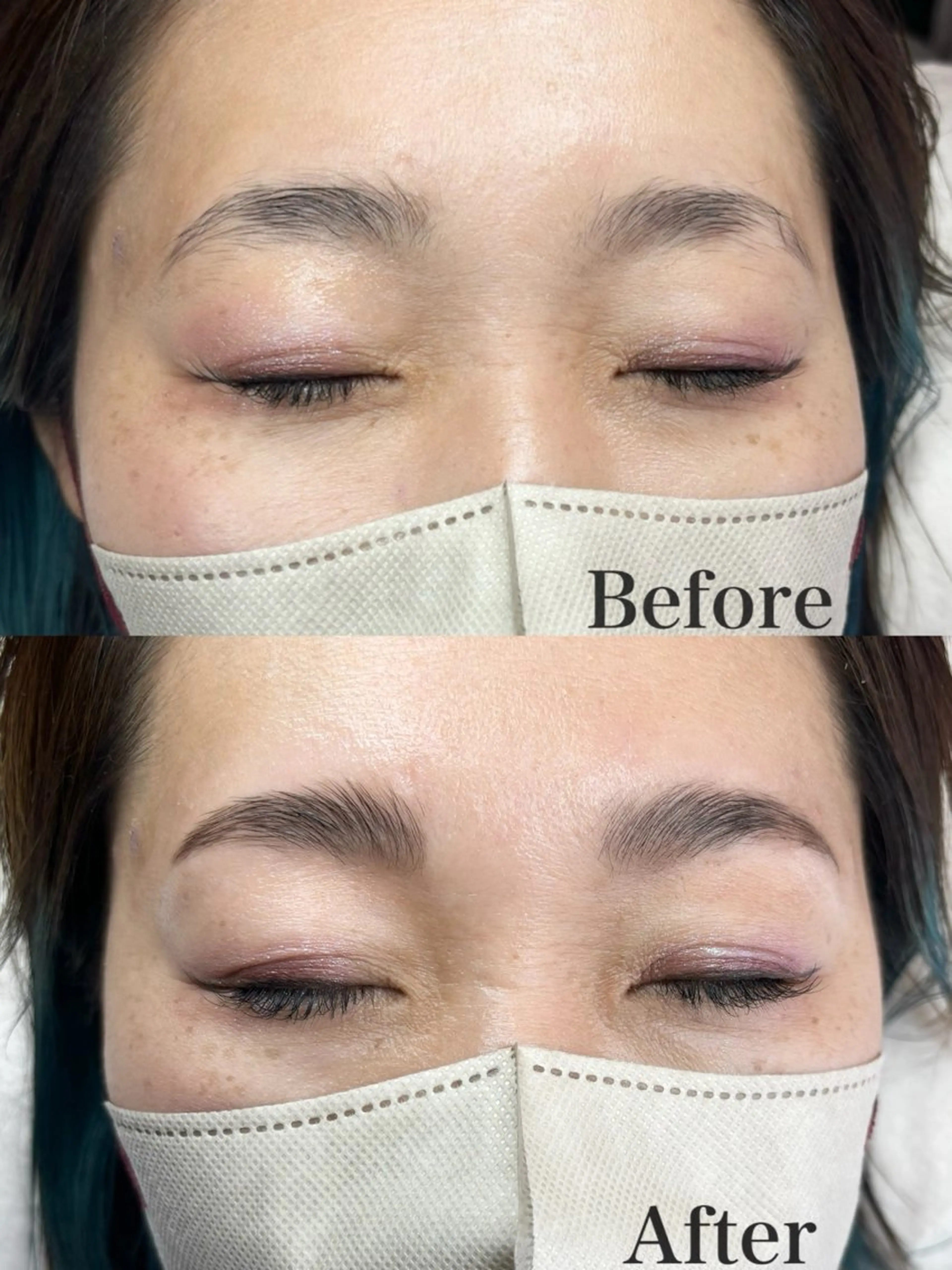 アイブロウ ハリウッドブロウリフト 眉毛ワックス脱毛 MIKA ♡の眉毛・アイブロウイメージ