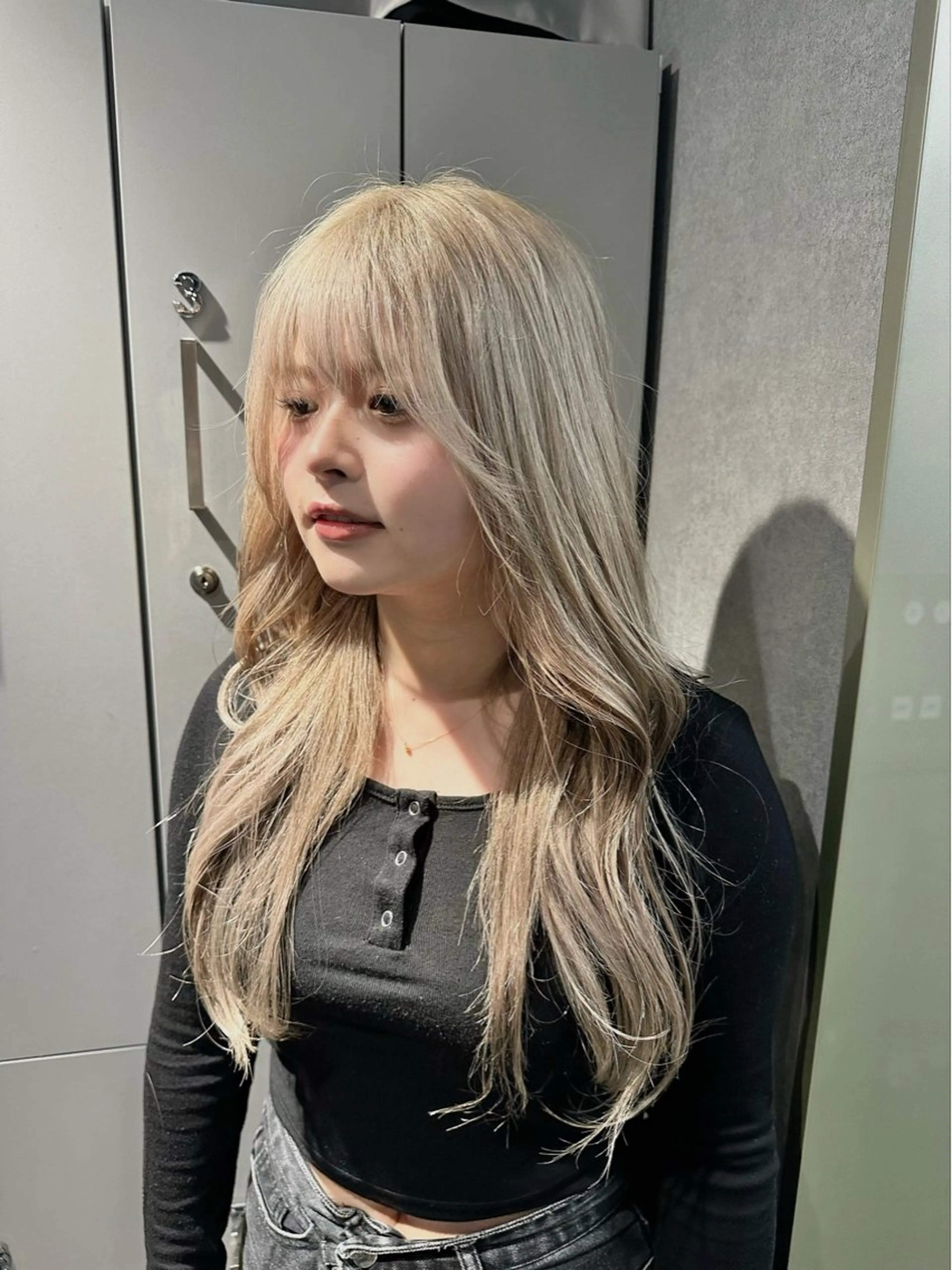 ロング カラー ケアブリーチ特化✨/ 艶カラー/エクステのヘアスタイル