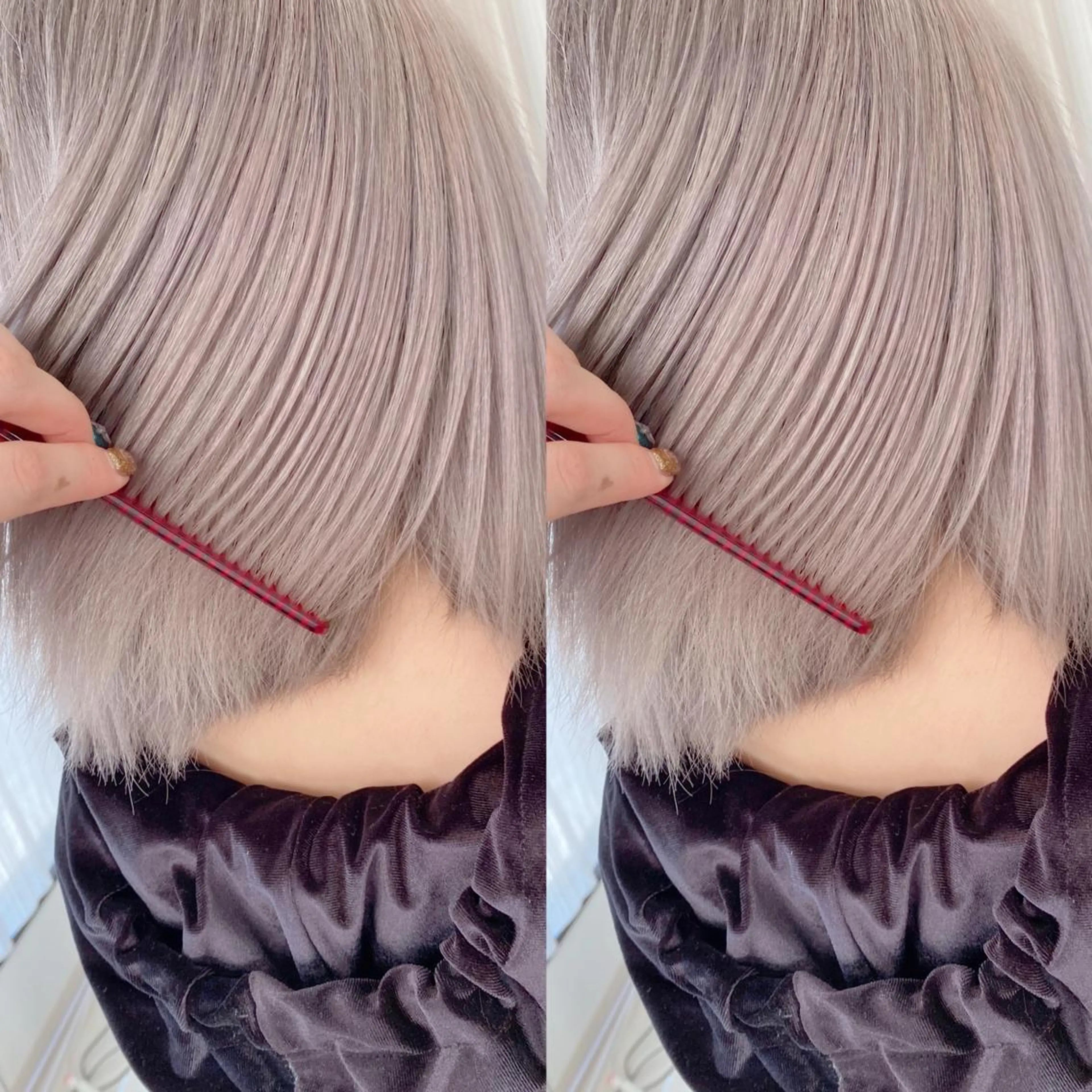 セミロング 艶髪/モテヘア🎀 MIHOのヘアスタイル