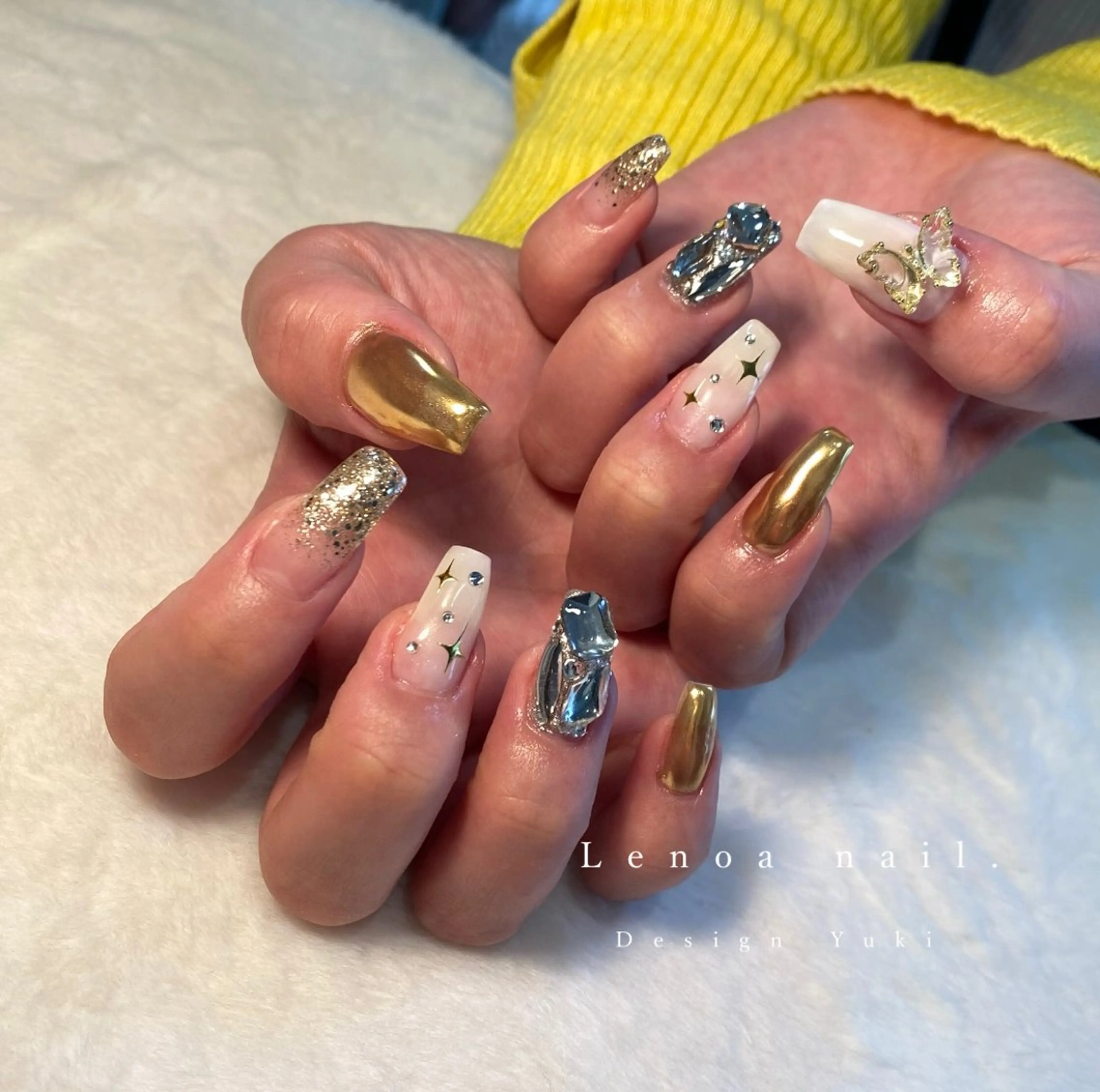 ネイル ハンドネイル Lenoa Yukiのネイルデザイン