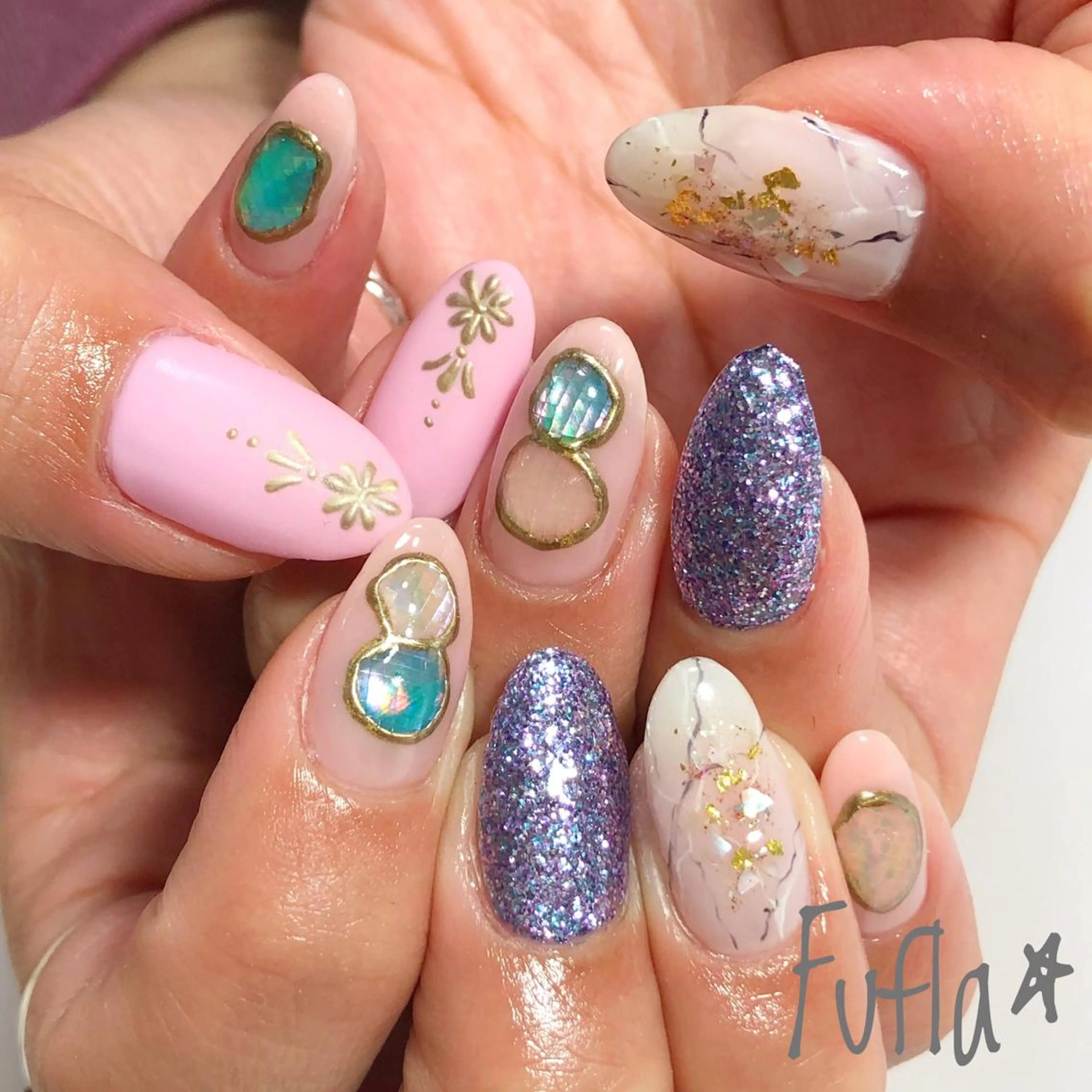 ネイル プライベートサロン Fuflaのネイルデザイン