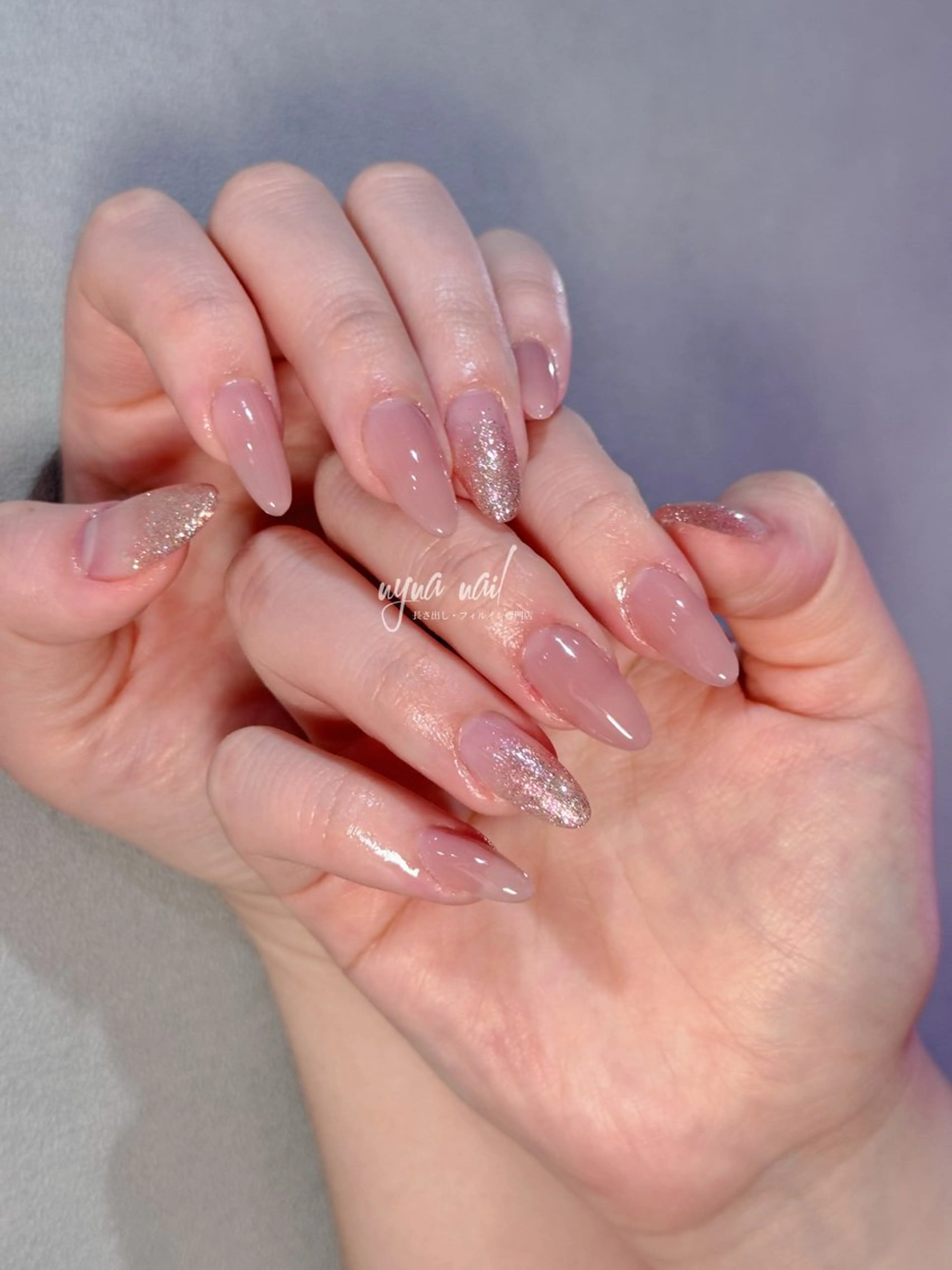 ネイル ハンドネイル 長さ出し専門 nynaのネイルデザイン