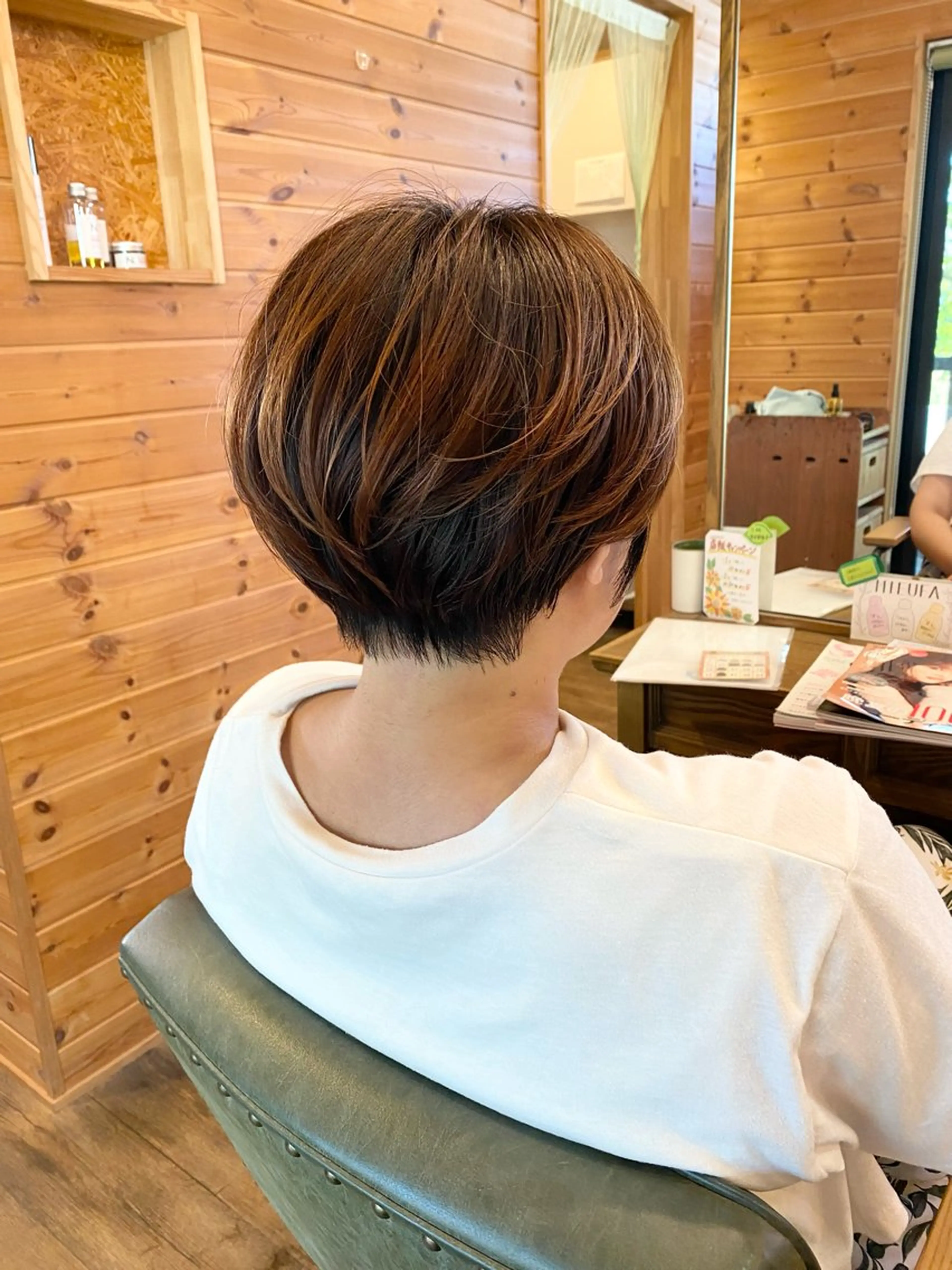 ショート カラー 一宮で一番ショート を担当しているのヘアスタイル