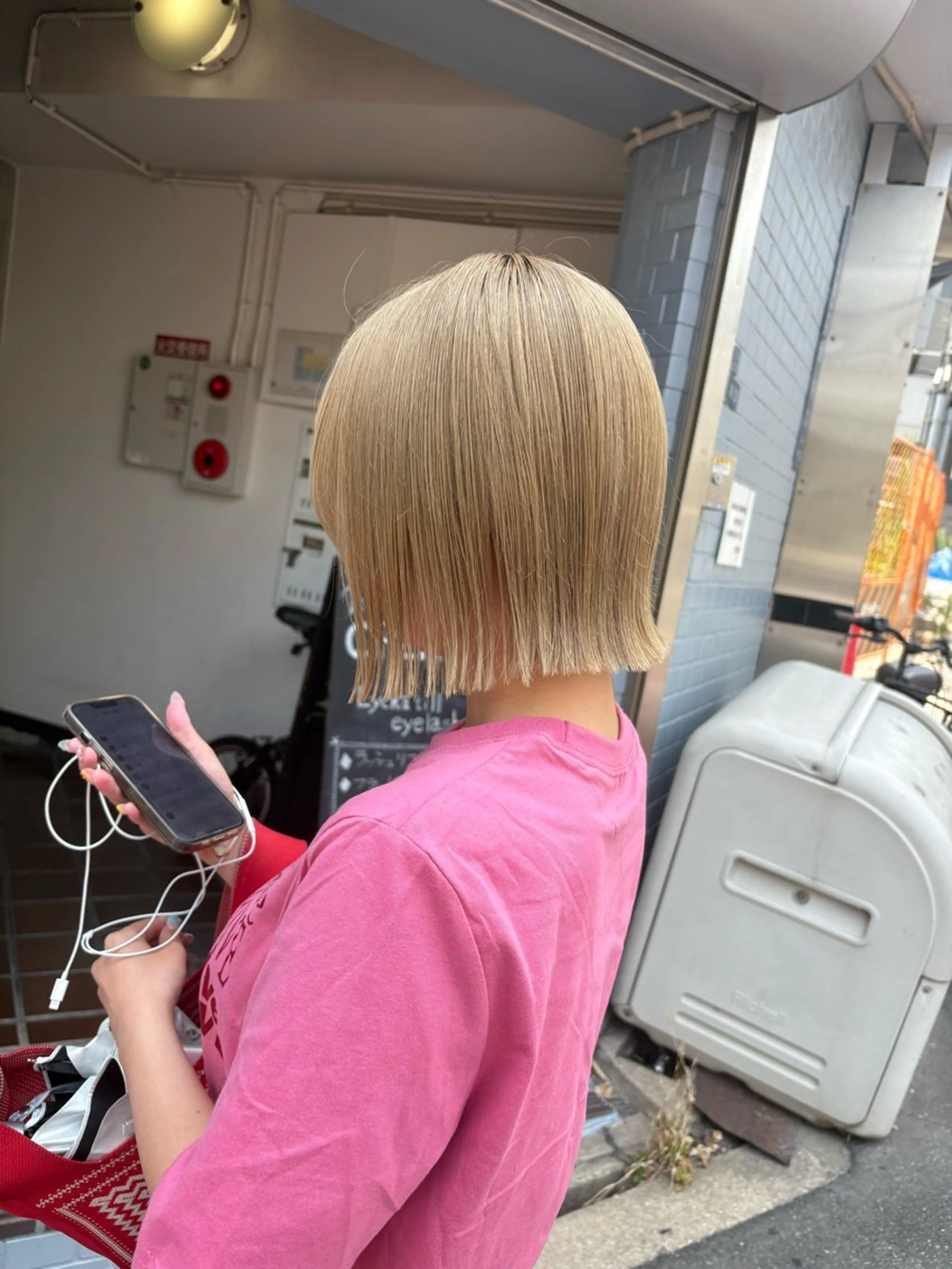ショート カット トリートメント 藤倉なつみ /玉造のヘアスタイル
