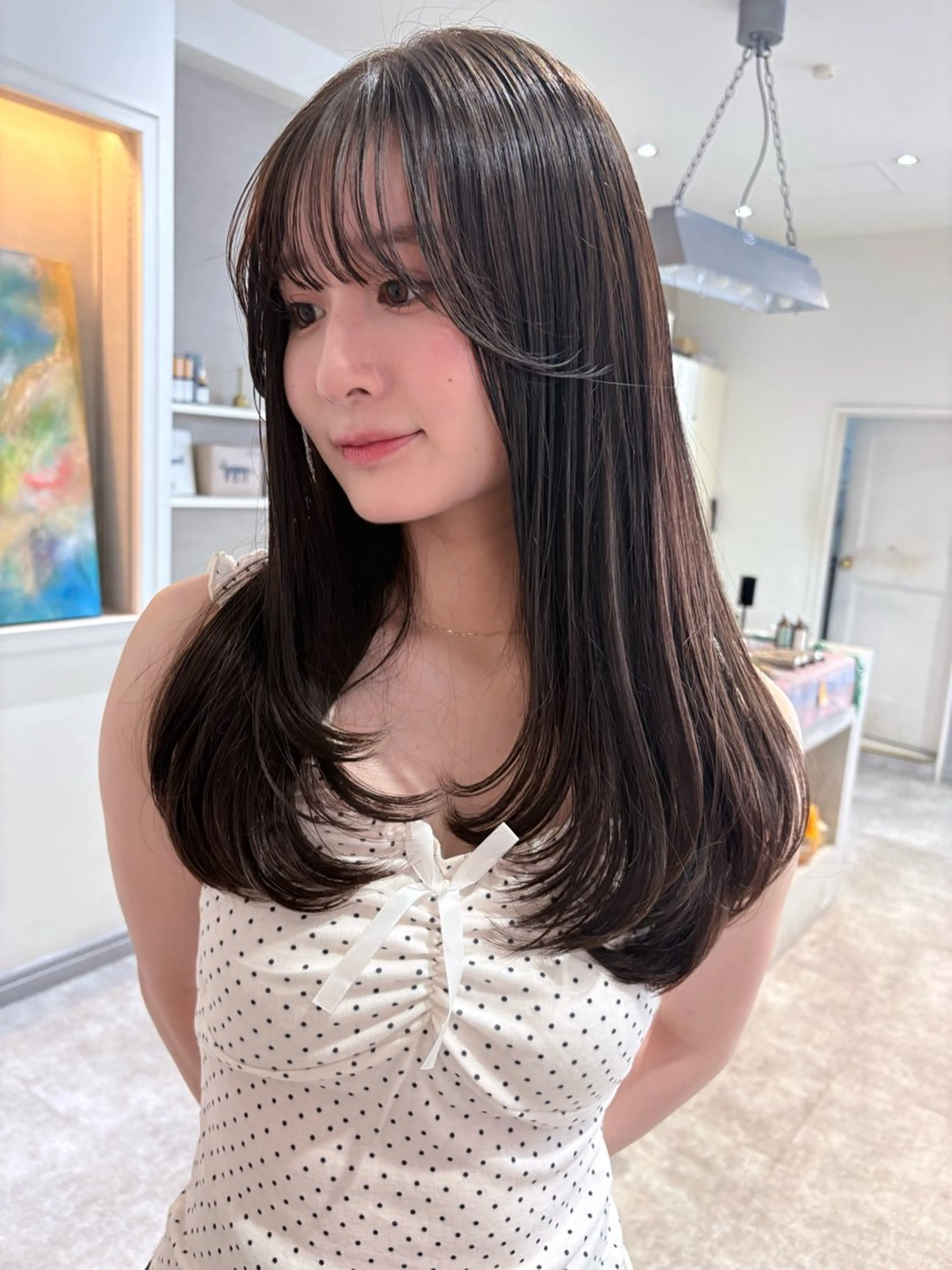 ロング SIKI yuuna レイヤーカット🪽のヘアスタイル