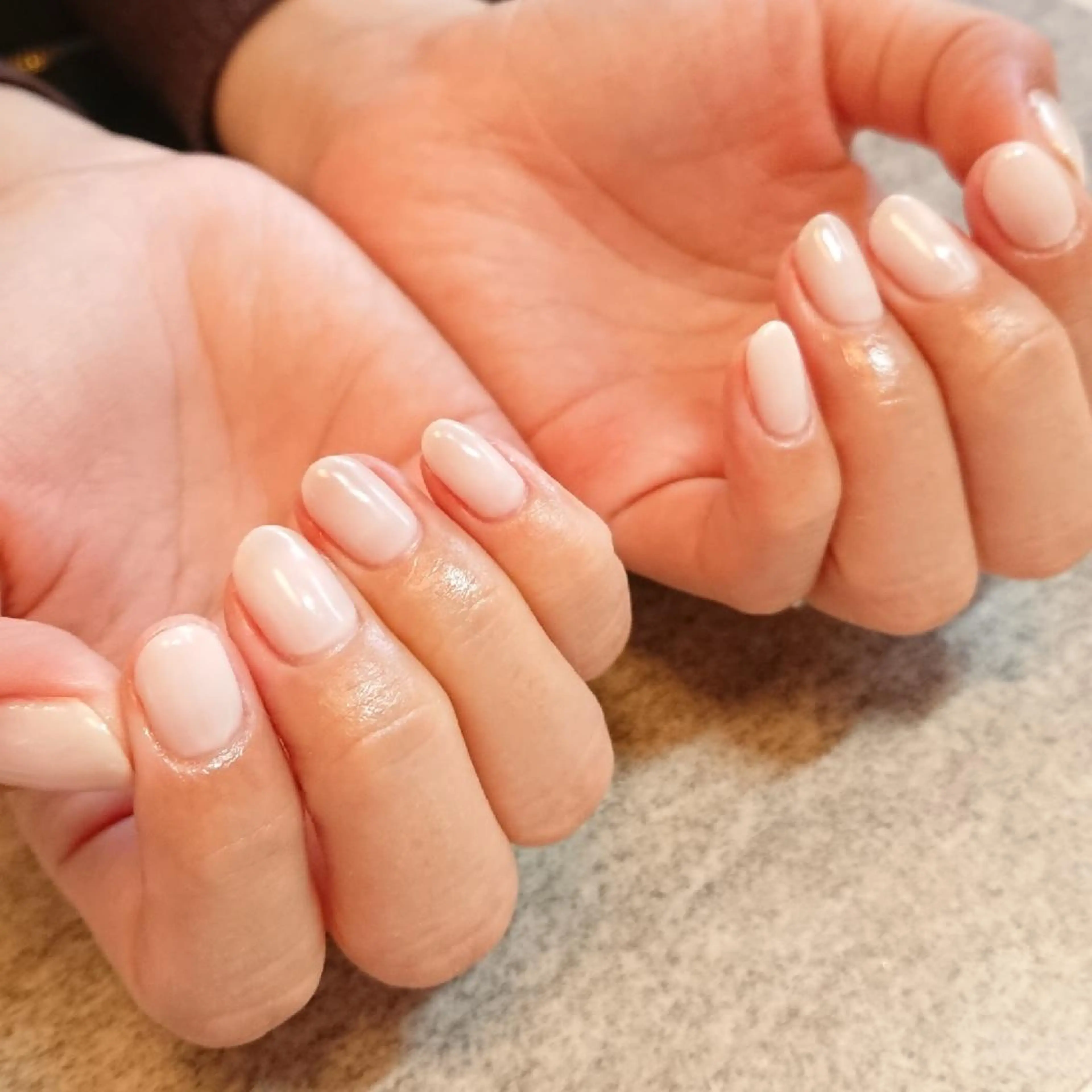 ネイル ワンカラーネイル ジェヌインネイル 河内のネイルデザイン