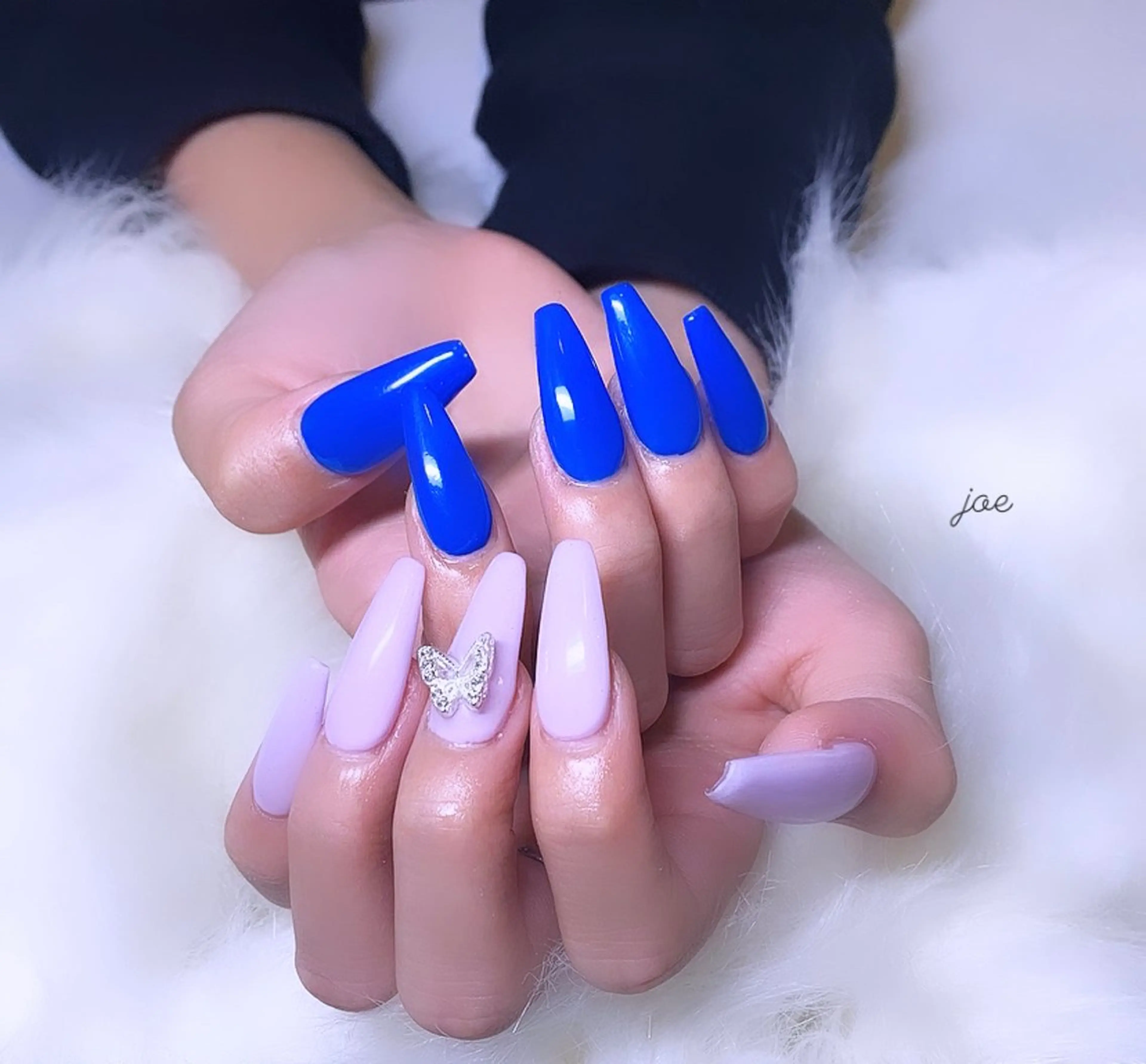 ネイル ロングネイル 石堂 さくらのネイルデザイン