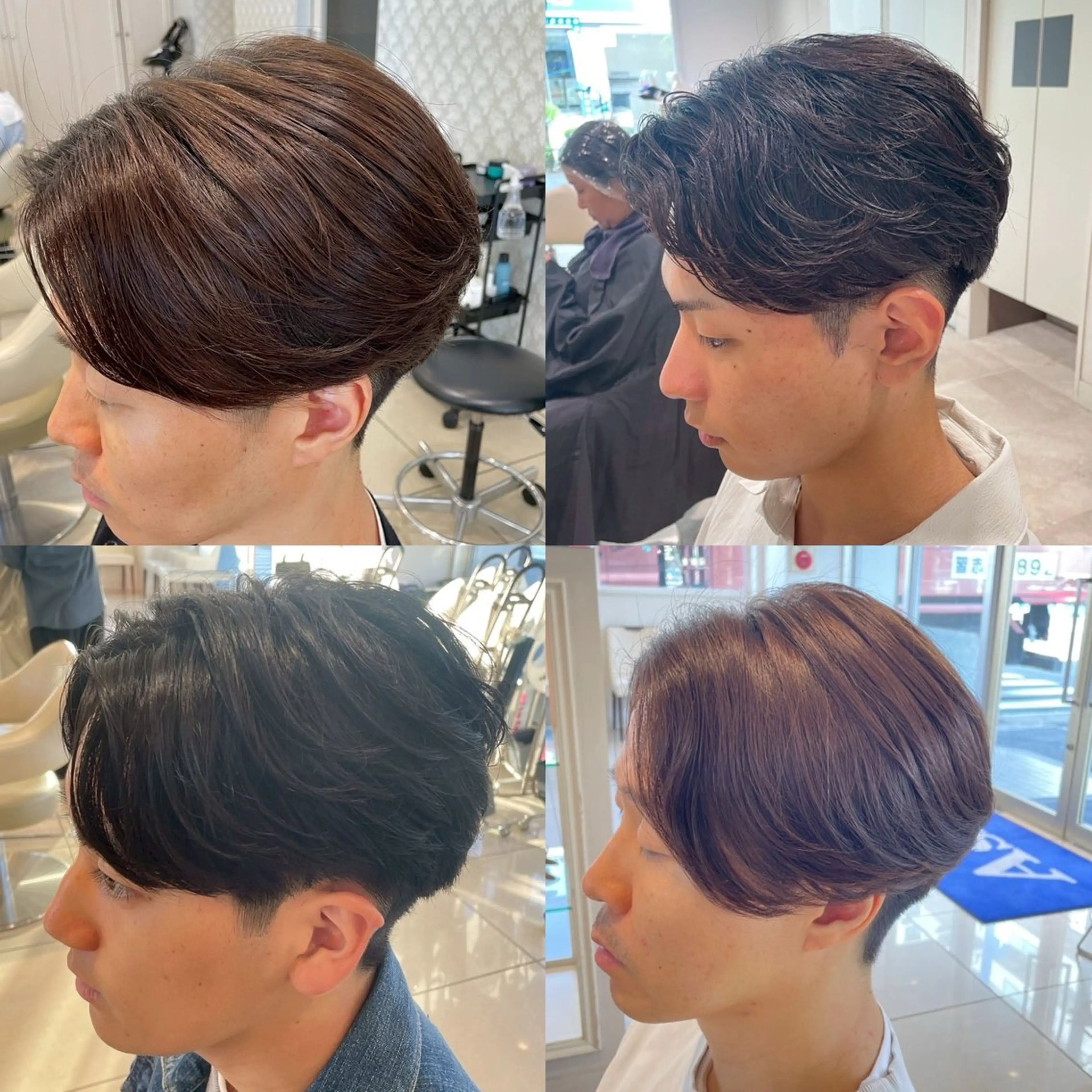 ショート パーマ カット パーマ 縮毛矯正 エリア人気No.1 美容室Ash西船橋のヘアスタイル